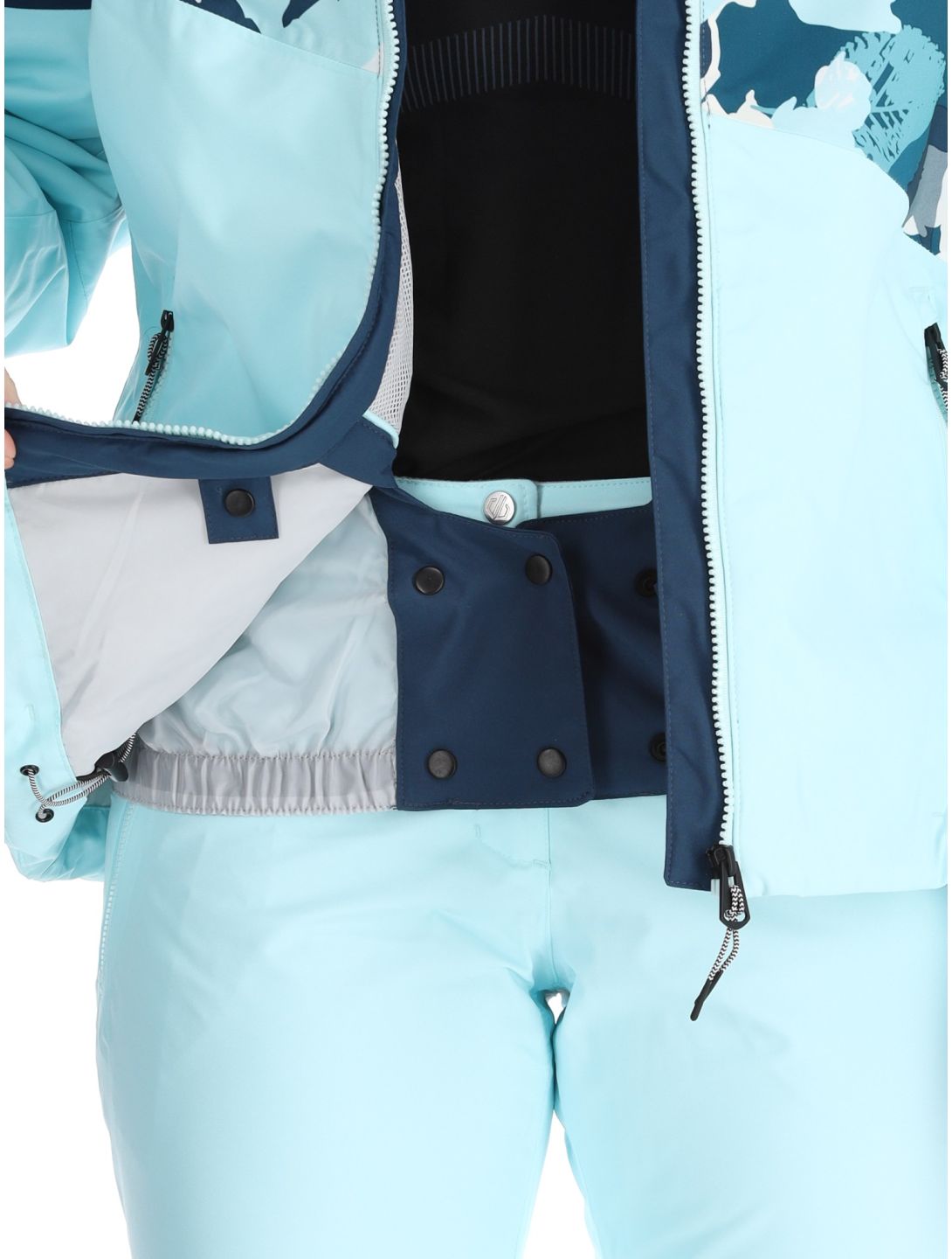 Dare2b, Ice III veste de ski femmes Moonlight Denim / Water Ballet bleu 