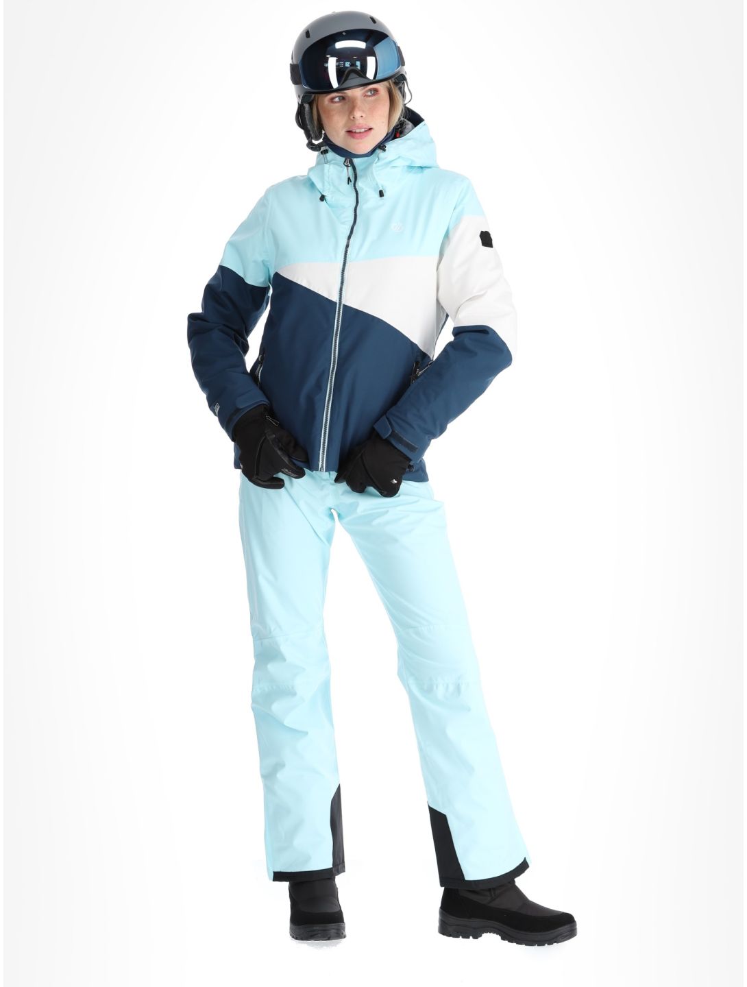 Dare2b, Ice III veste de ski femmes Water Ballet / Moonlight Denim bleu 