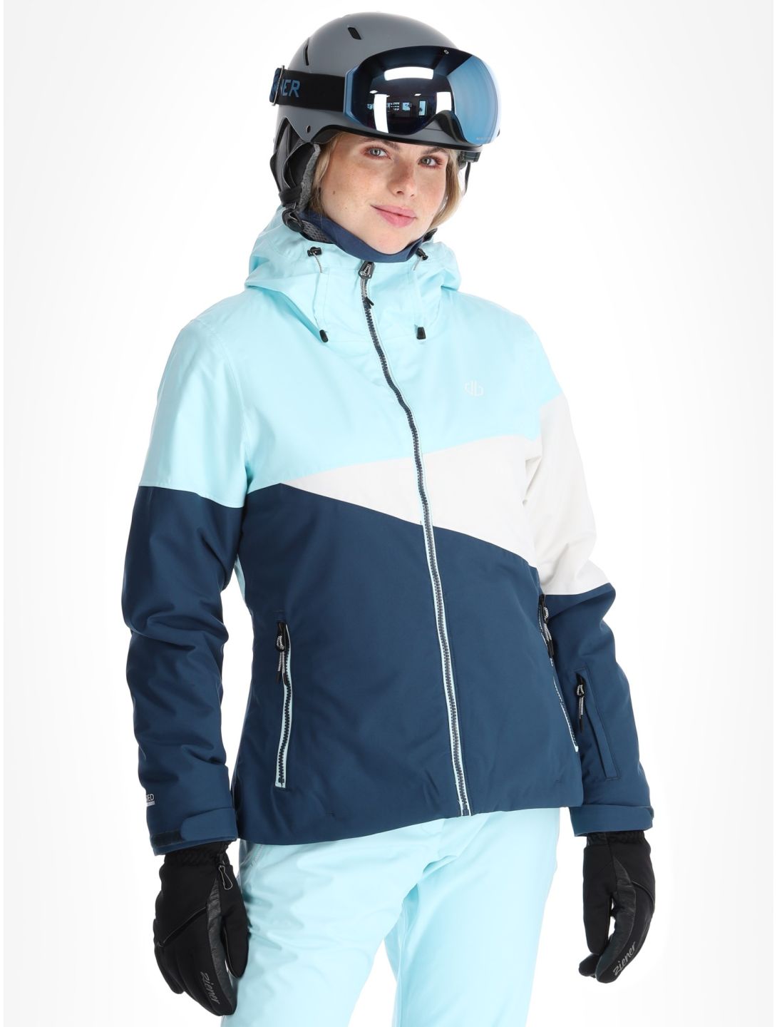 Dare2b, Ice III veste de ski femmes Water Ballet / Moonlight Denim bleu 