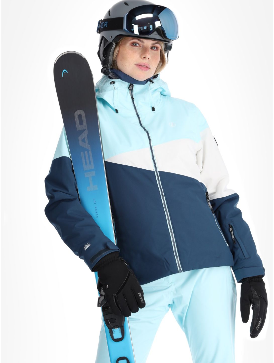 Dare2b, Ice III veste de ski femmes Water Ballet / Moonlight Denim bleu 