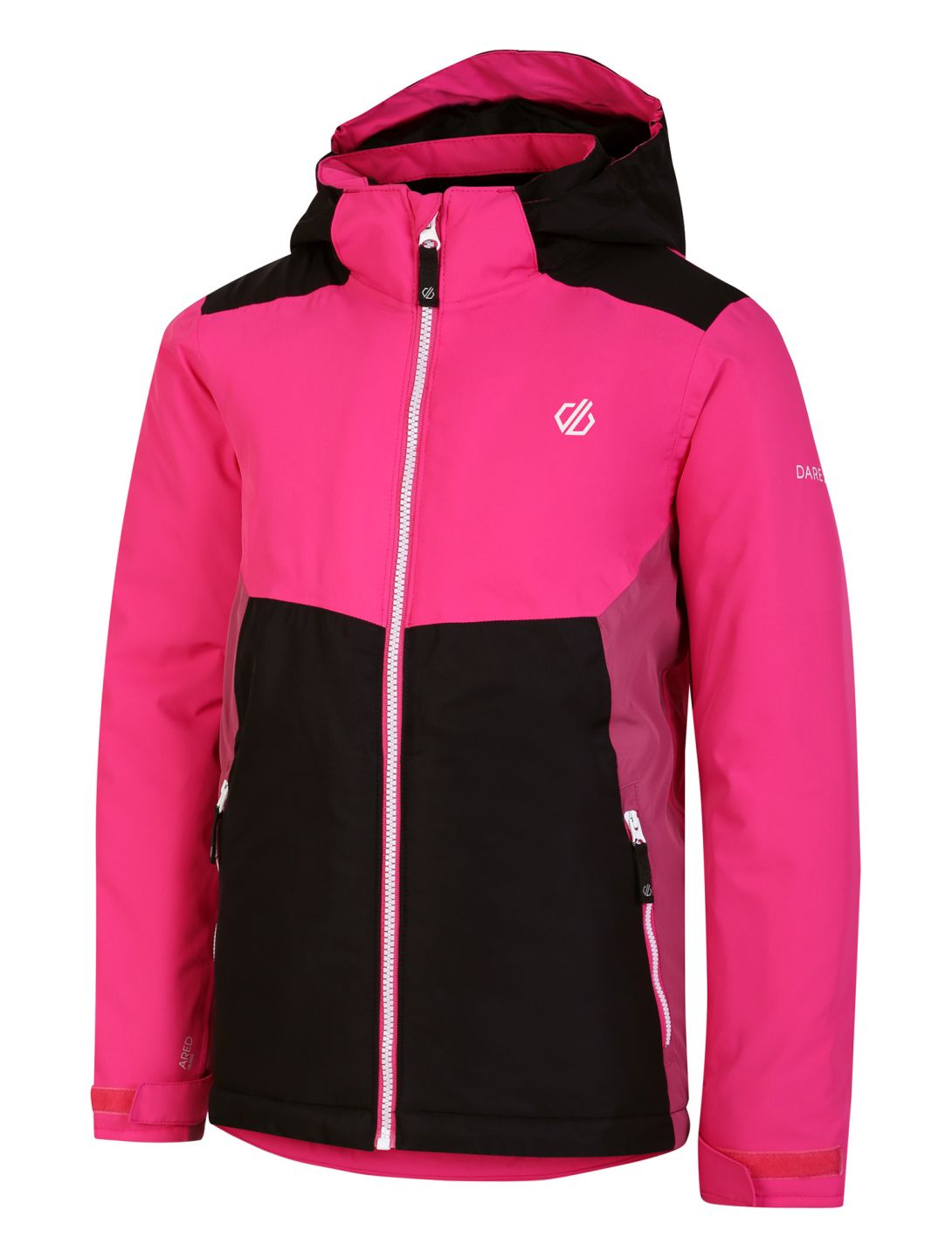 Dare2b, Impose III veste de ski enfants PurePink / Blk noir, rose 