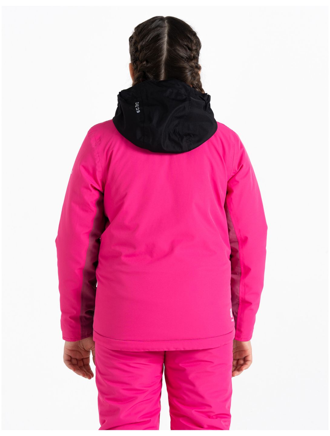 Dare2b, Impose III veste de ski enfants PurePink / Blk noir, rose 