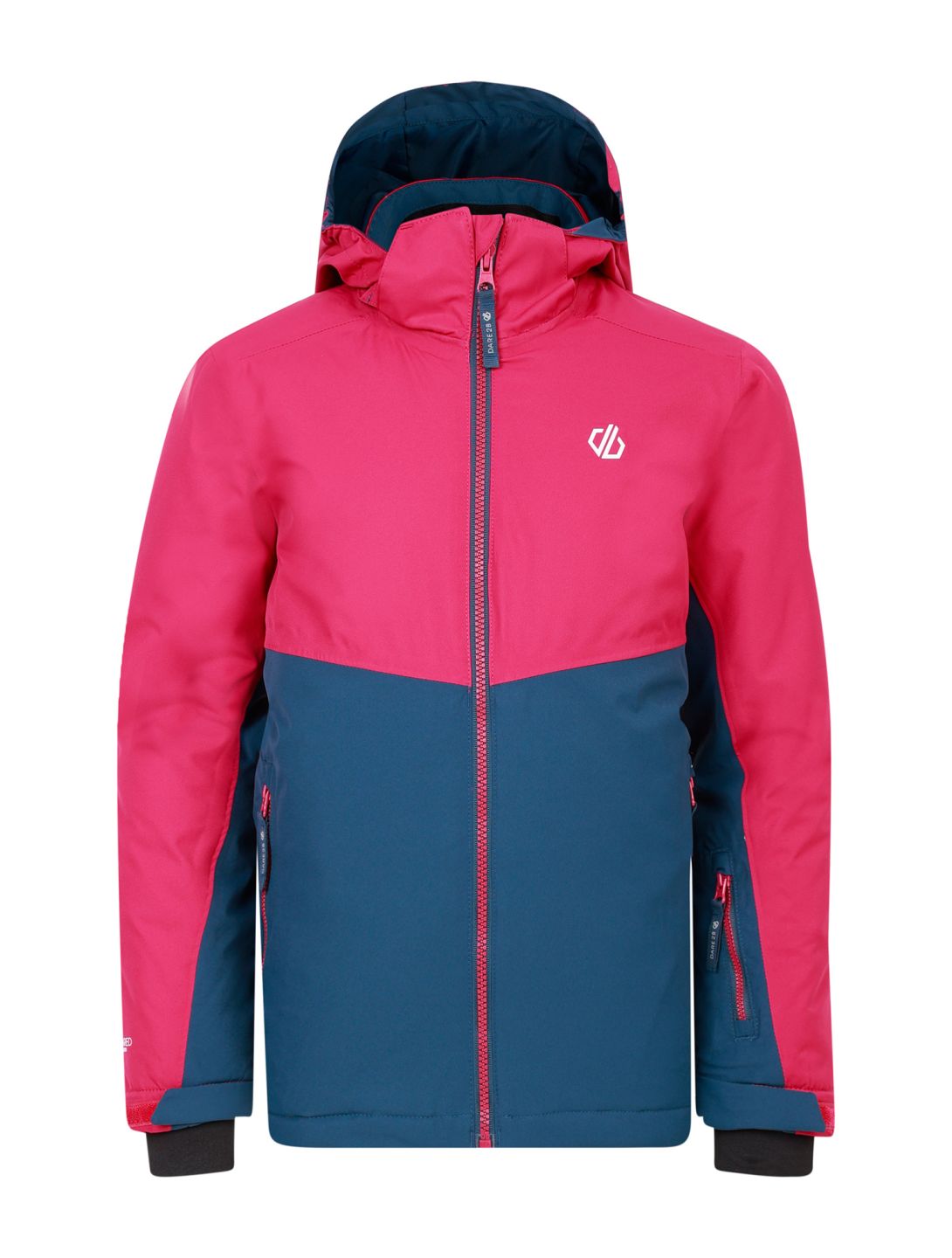 Dare2b, Impose IV veste de ski enfants Berry Pink / Moonlight Denim bleu, rose 