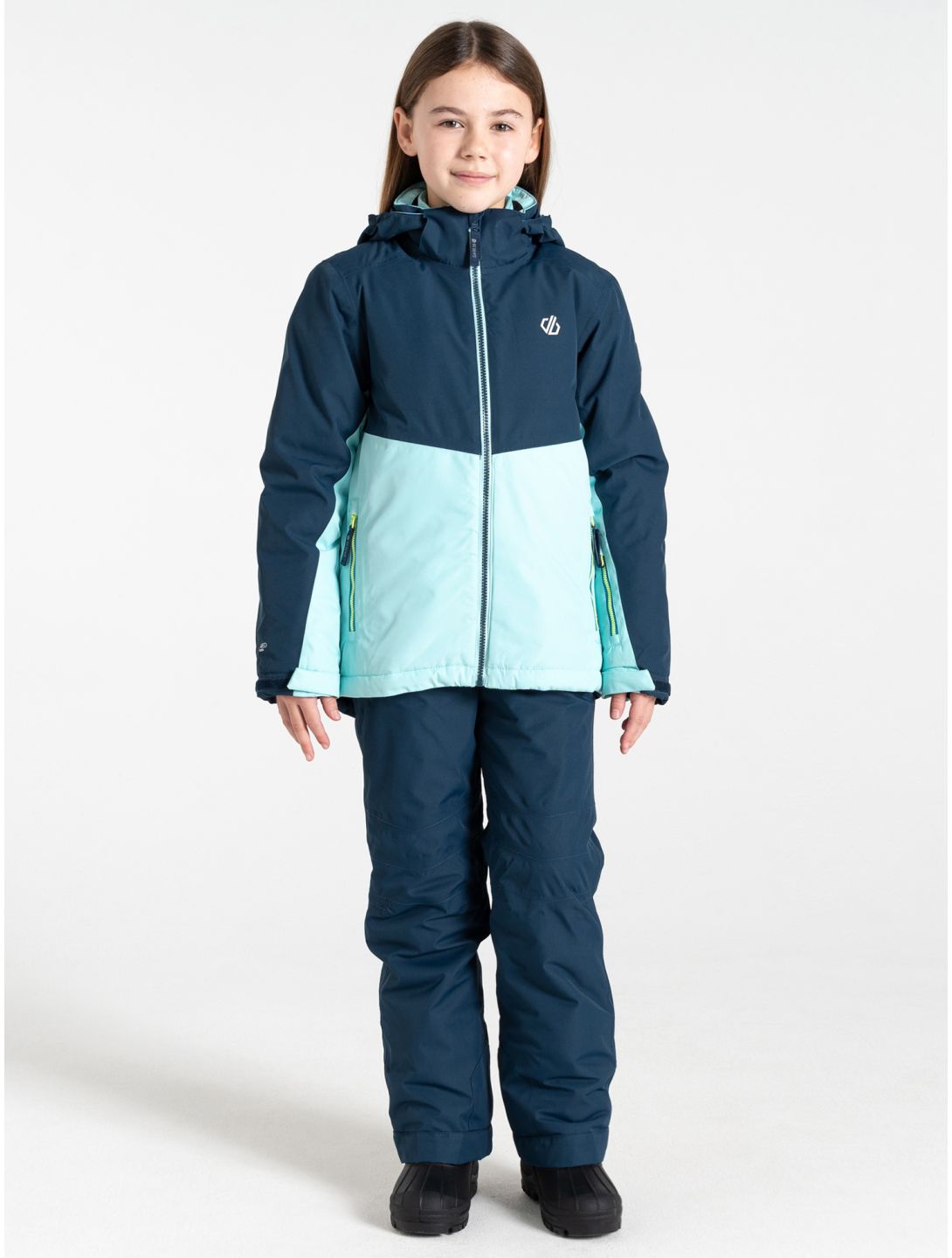 Dare2b, Impose IV veste de ski enfants Moonlight Denim / Water Ballet bleu 