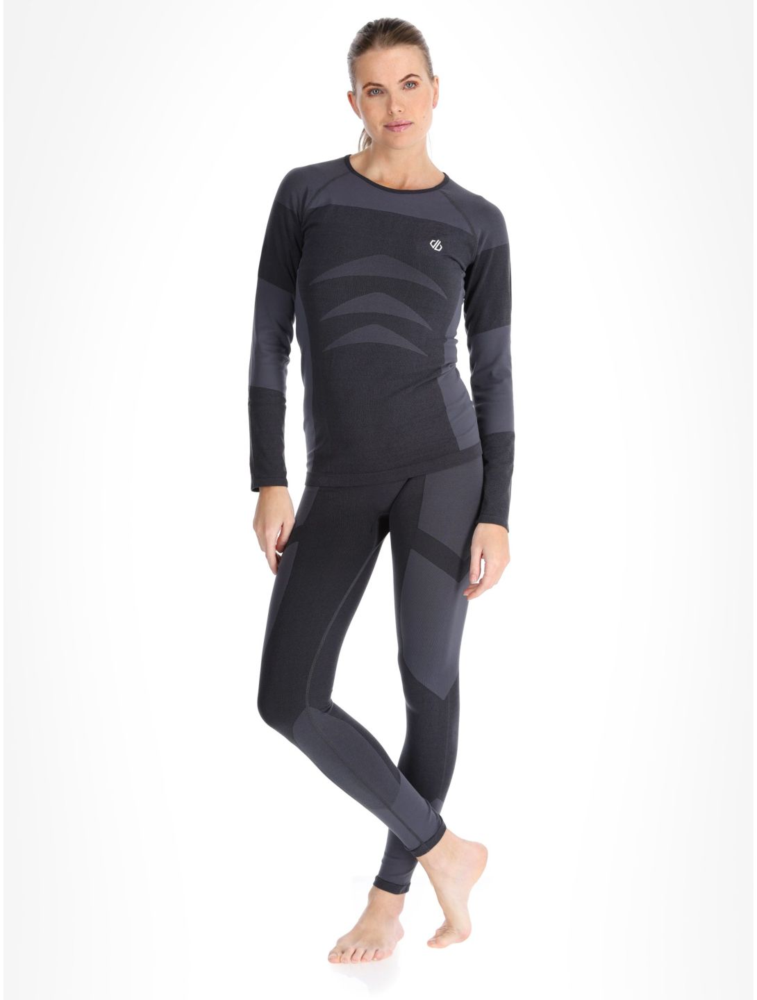 Dare2b, In The Zone III Baselayer Set thermodurcissable femmes Black / Black noir 