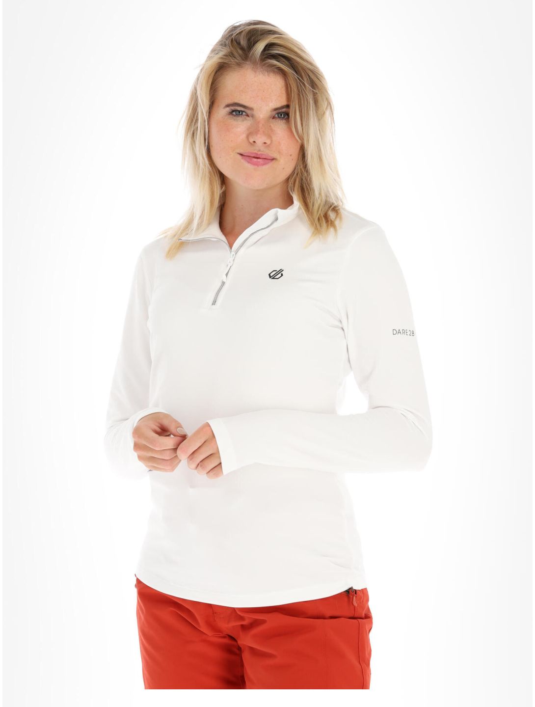 Dare2b, Lowline II Stretch pull de ski femmes White blanc 