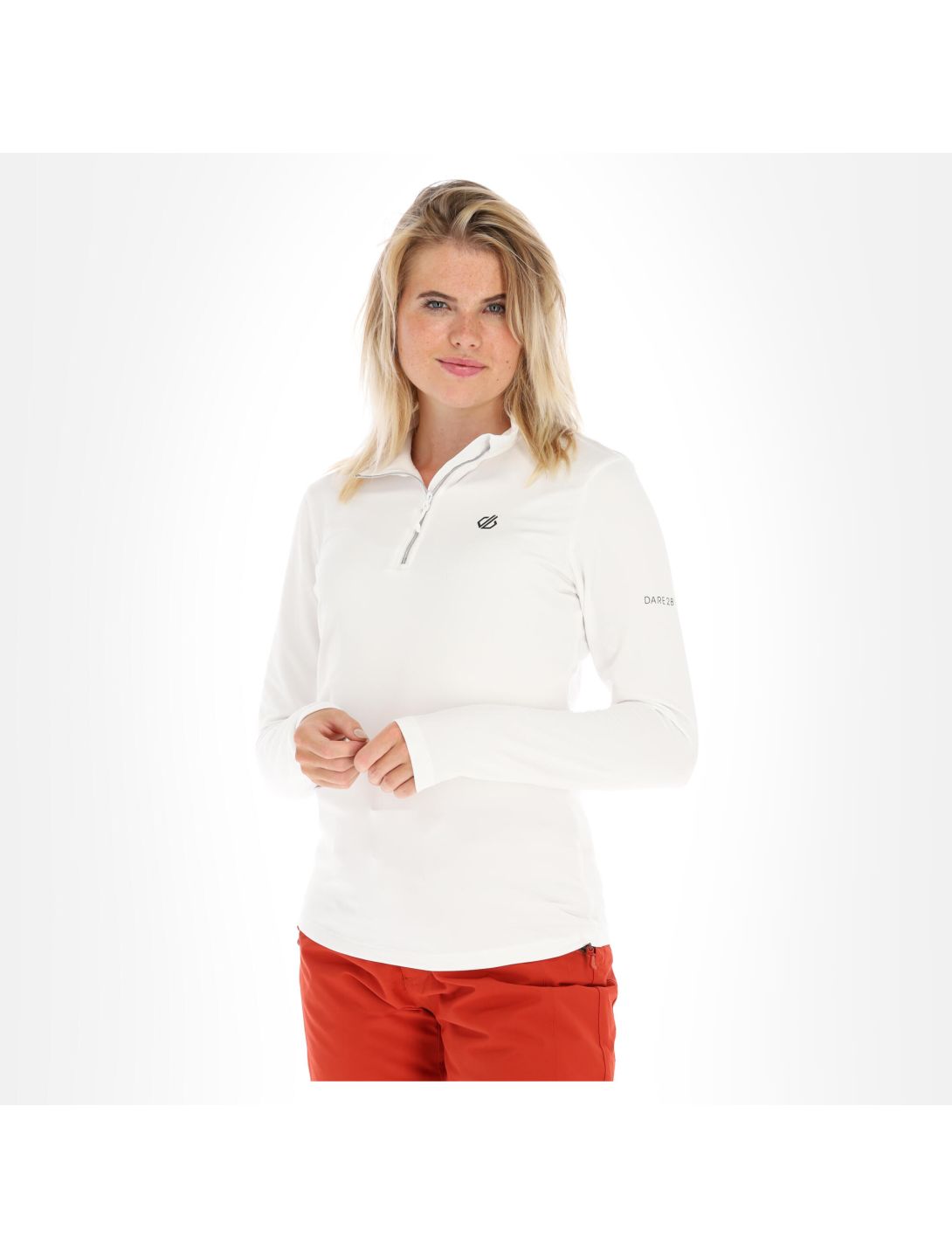 Dare2b, Lowline II Stretch pull de ski femmes White blanc 