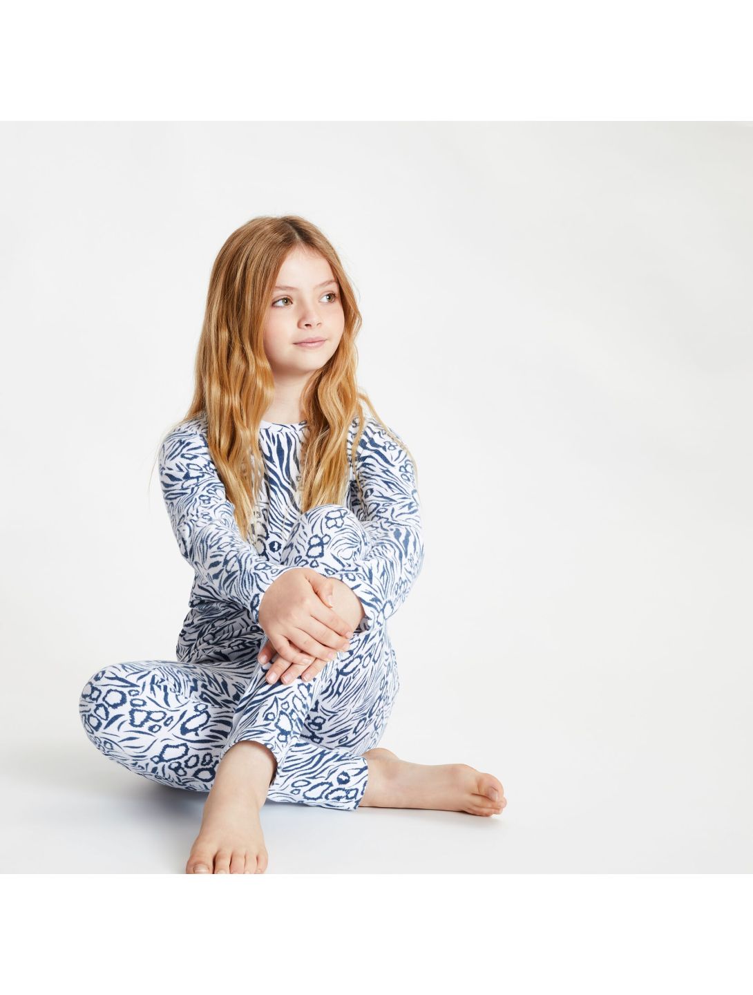 Dare2b, Partition B/L Set thermodurcissable enfants dark denim print bleu 