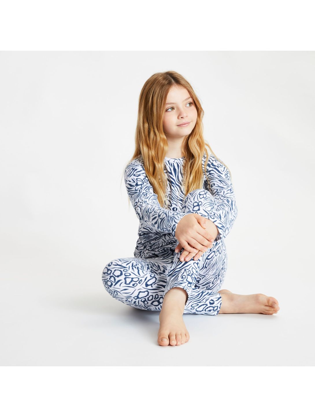 Dare2b, Partition B/L Set thermodurcissable enfants dark denim print bleu 