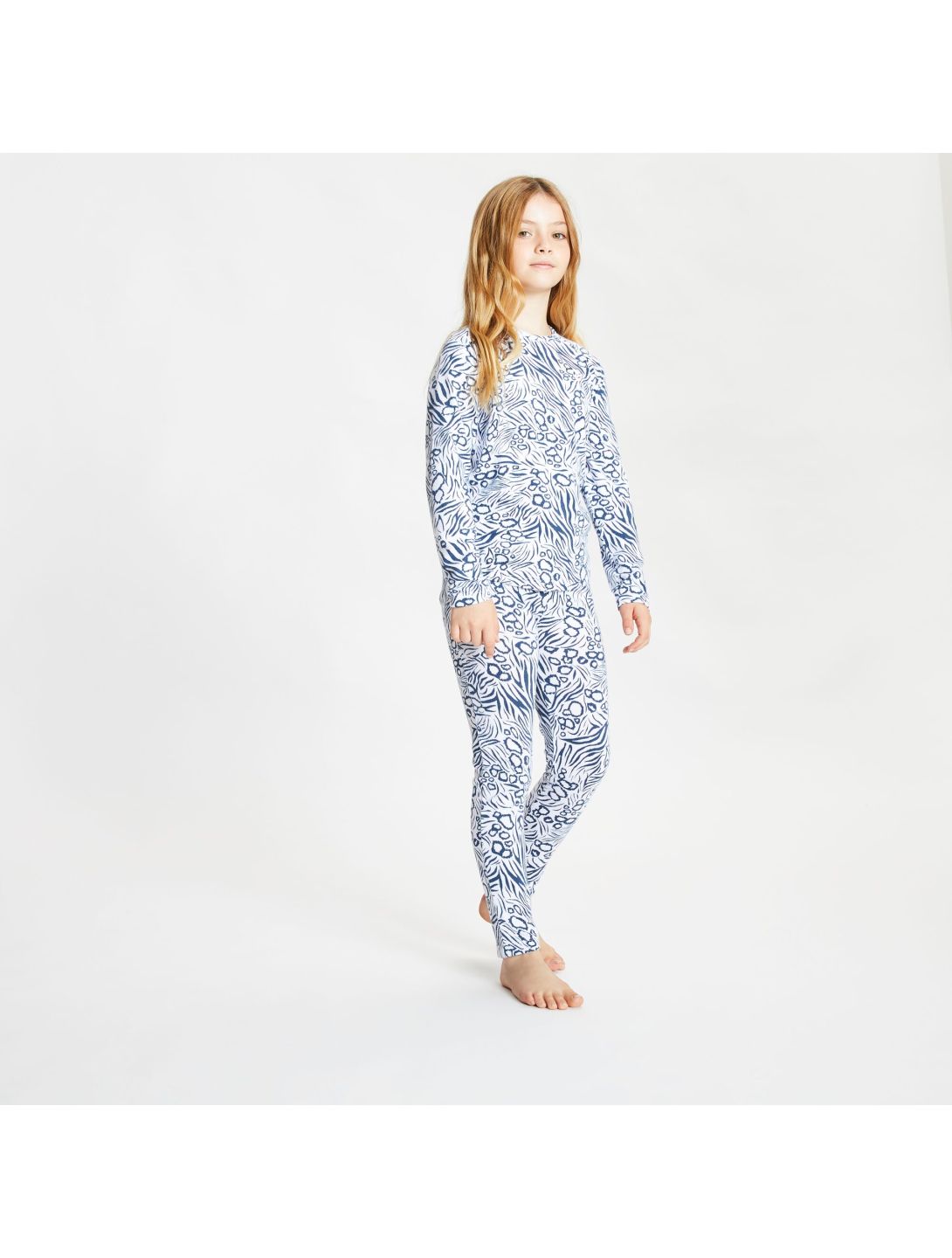 Dare2b, Partition B/L Set thermodurcissable enfants dark denim print bleu 