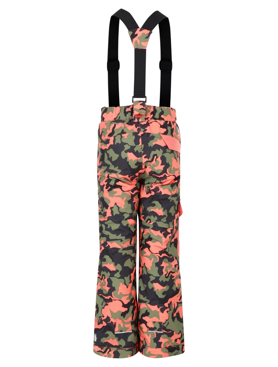 Dare2b, Pow pantalon de ski enfants Orange Rust Camo Print orange 