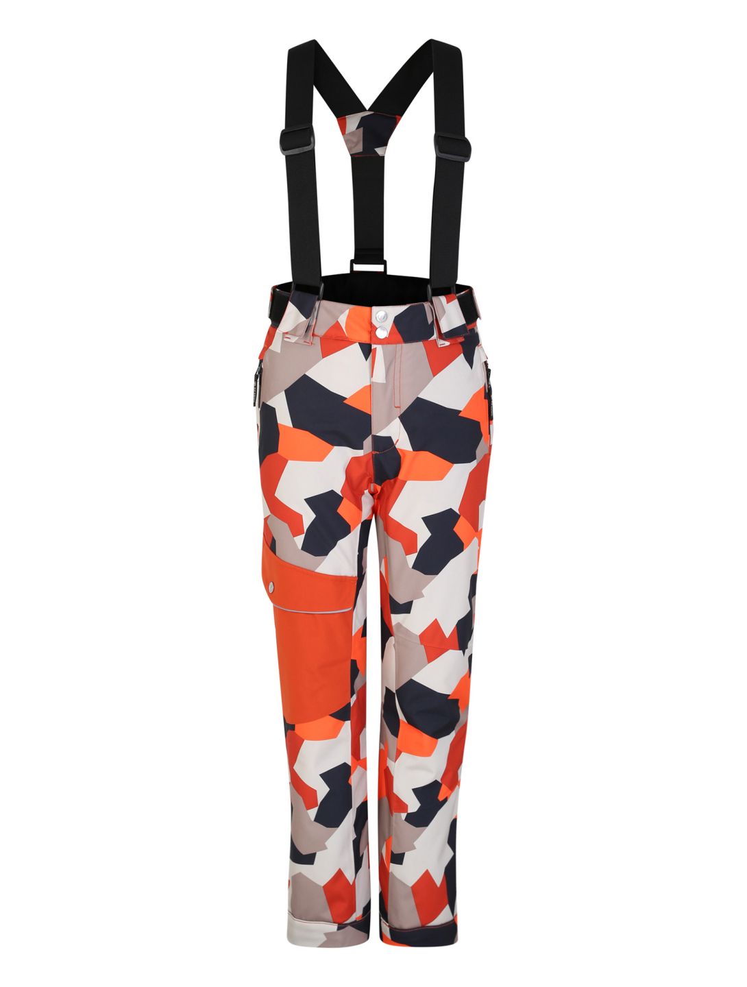 Dare2b, Pow pantalon de ski enfants Puffins Orange Geo Camo Print orange 