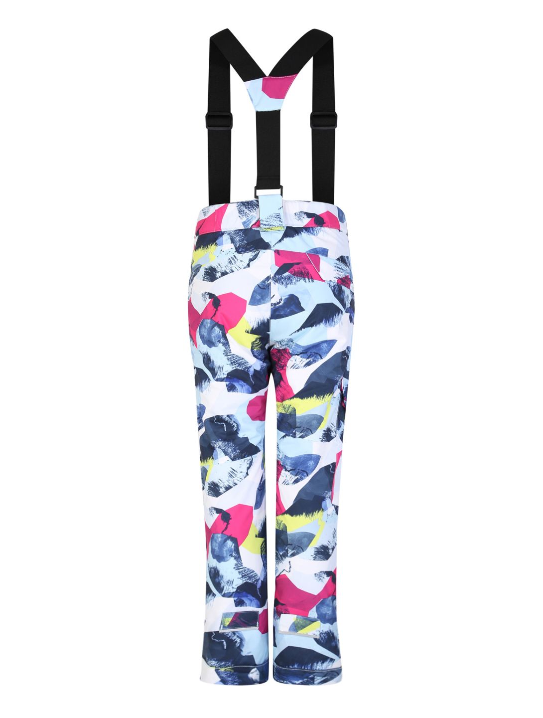 Dare2b, Pow pantalon de ski enfants Quiet Blue Abstract Mountain Print multicolore 