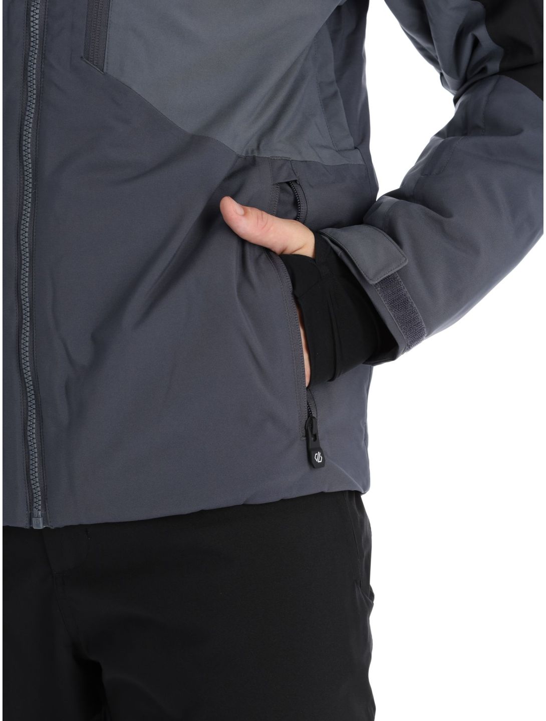 Dare2b, Slopeside veste de ski hommes Black / Ebony gris, noir 