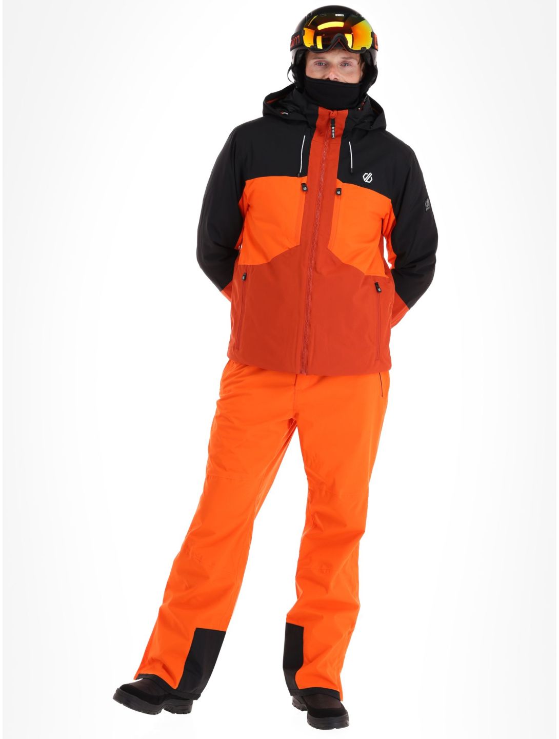 Dare2b, Slopeside veste de ski hommes PuffinOr / Blk noir, orange 