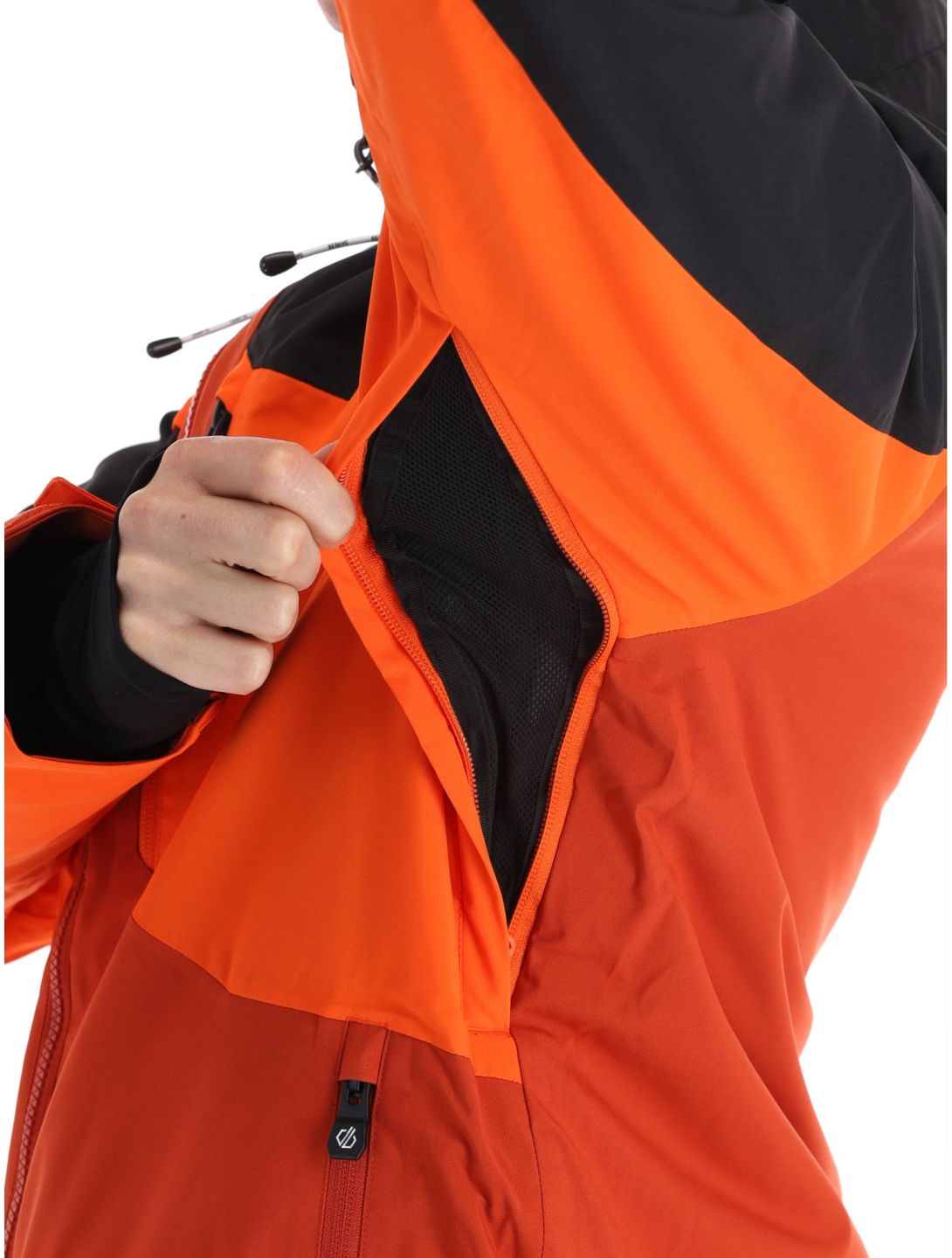 Dare2b, Slopeside veste de ski hommes PuffinOr / Blk noir, orange 