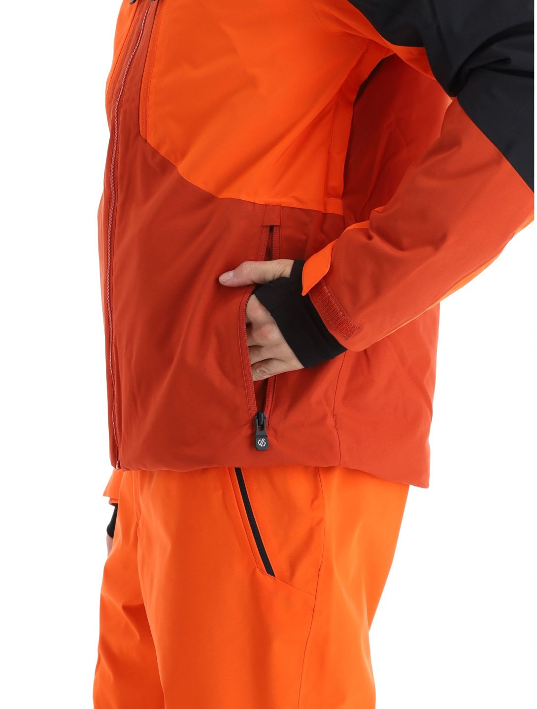 Dare2b, Slopeside veste de ski hommes PuffinOr / Blk noir, orange 