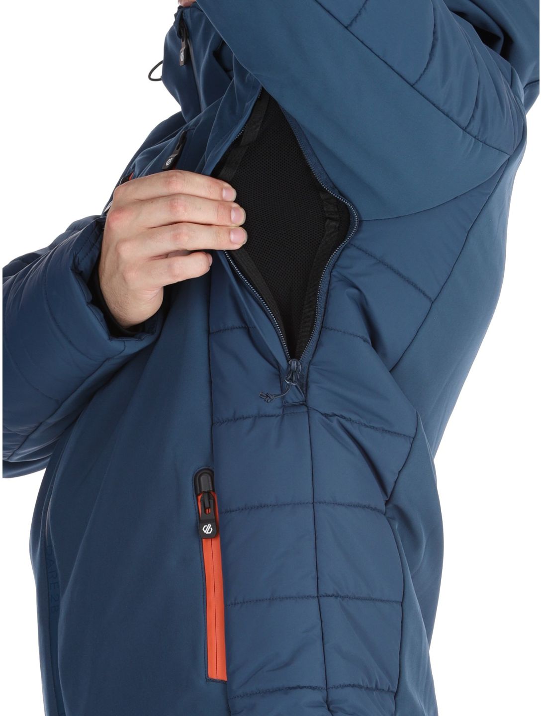 Dare2b, Speed veste de ski softshell hommes Moonlight Denim bleu 