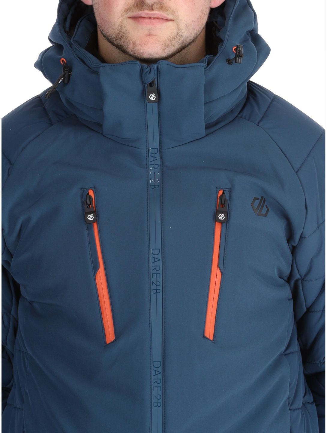 Dare2b, Speed veste de ski softshell hommes Moonlight Denim bleu 