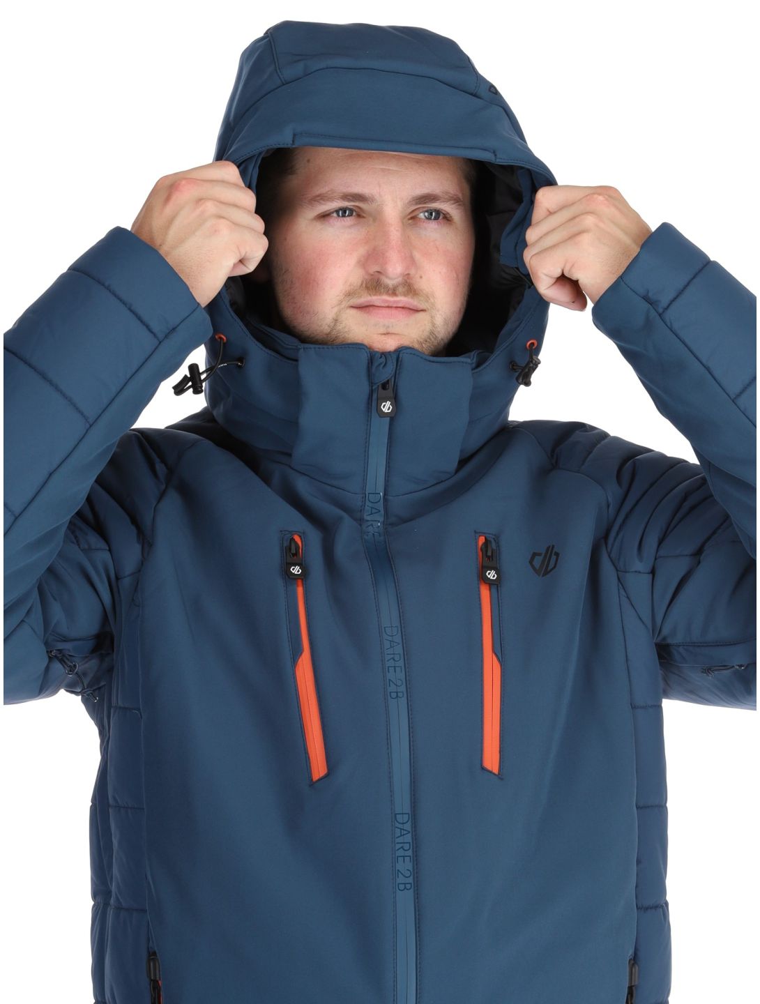 Dare2b, Speed veste de ski softshell hommes Moonlight Denim bleu 