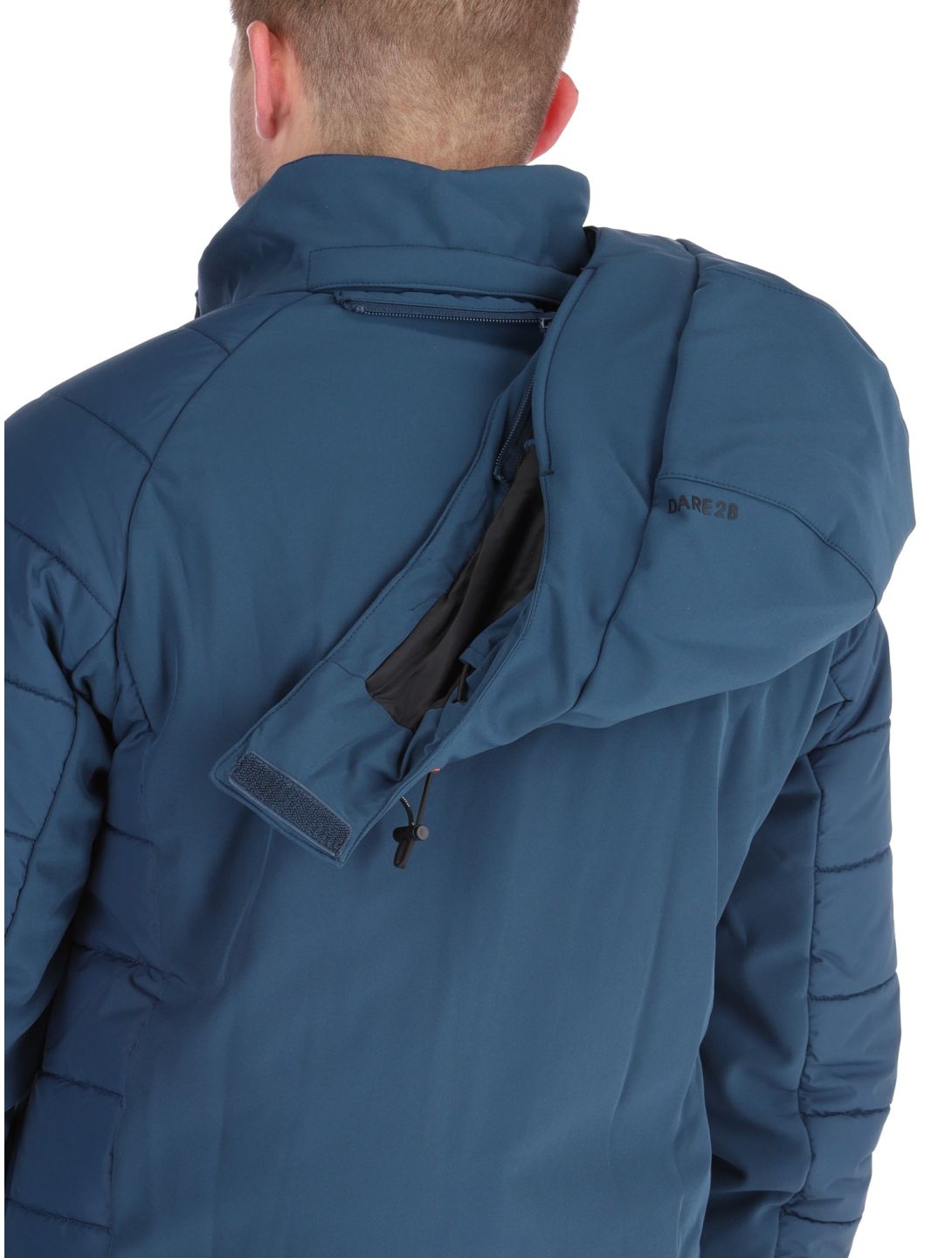 Dare2b, Speed veste de ski softshell hommes Moonlight Denim bleu 