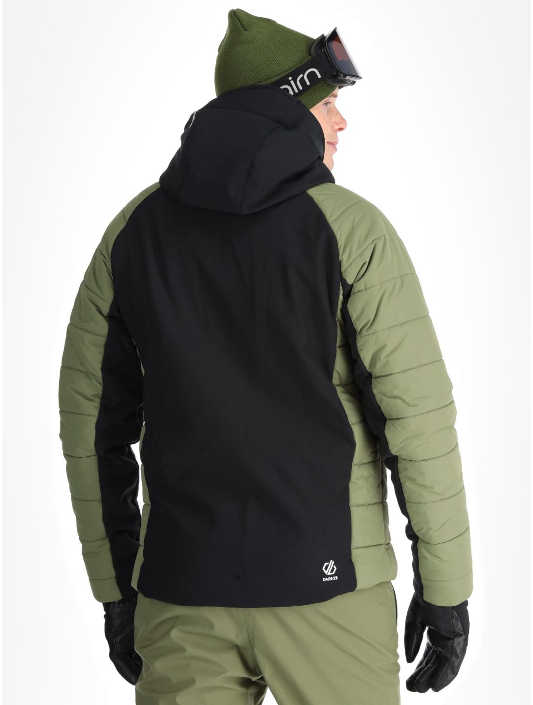 Dare2b, Speed veste de ski softshell hommes Olivine Green / Black noir, vert 