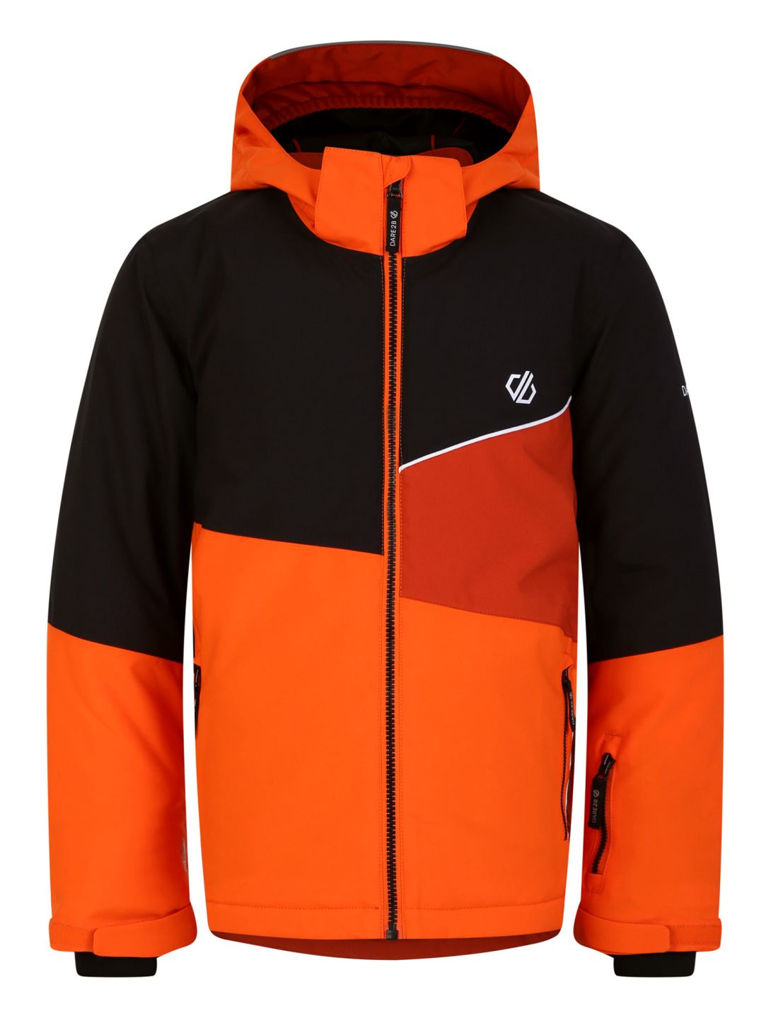 Dare2b, Steazy veste de ski enfants Puffins Orange/Black noir, orange 