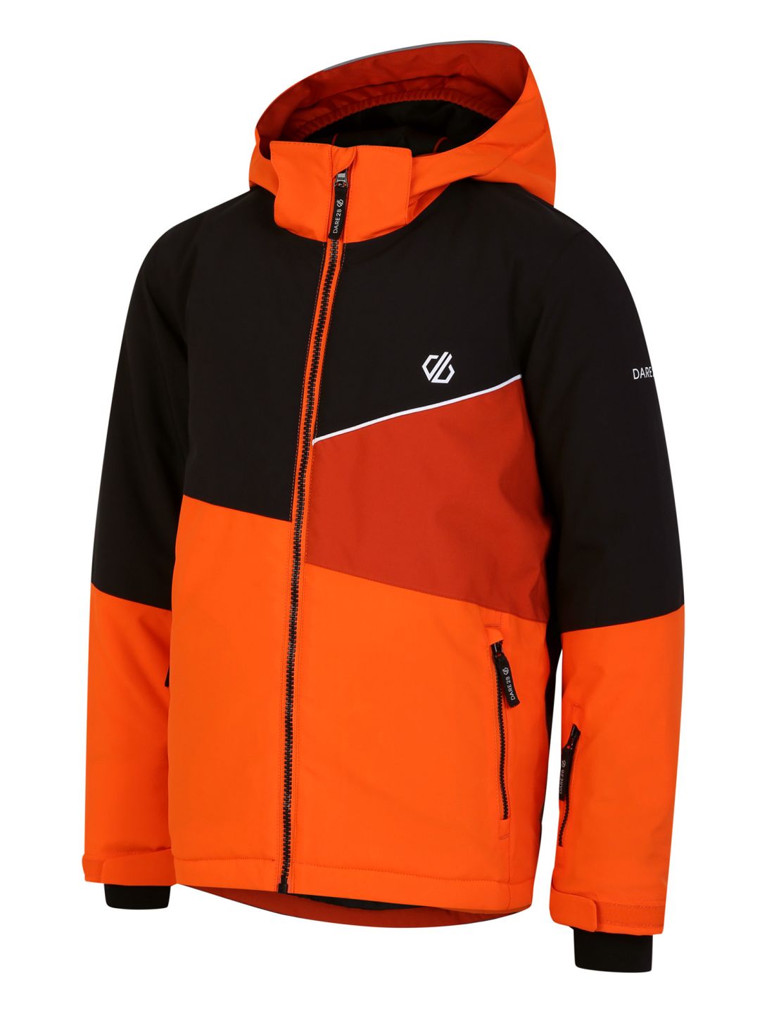 Dare2b, Steazy veste de ski enfants Puffins Orange/Black noir, orange 