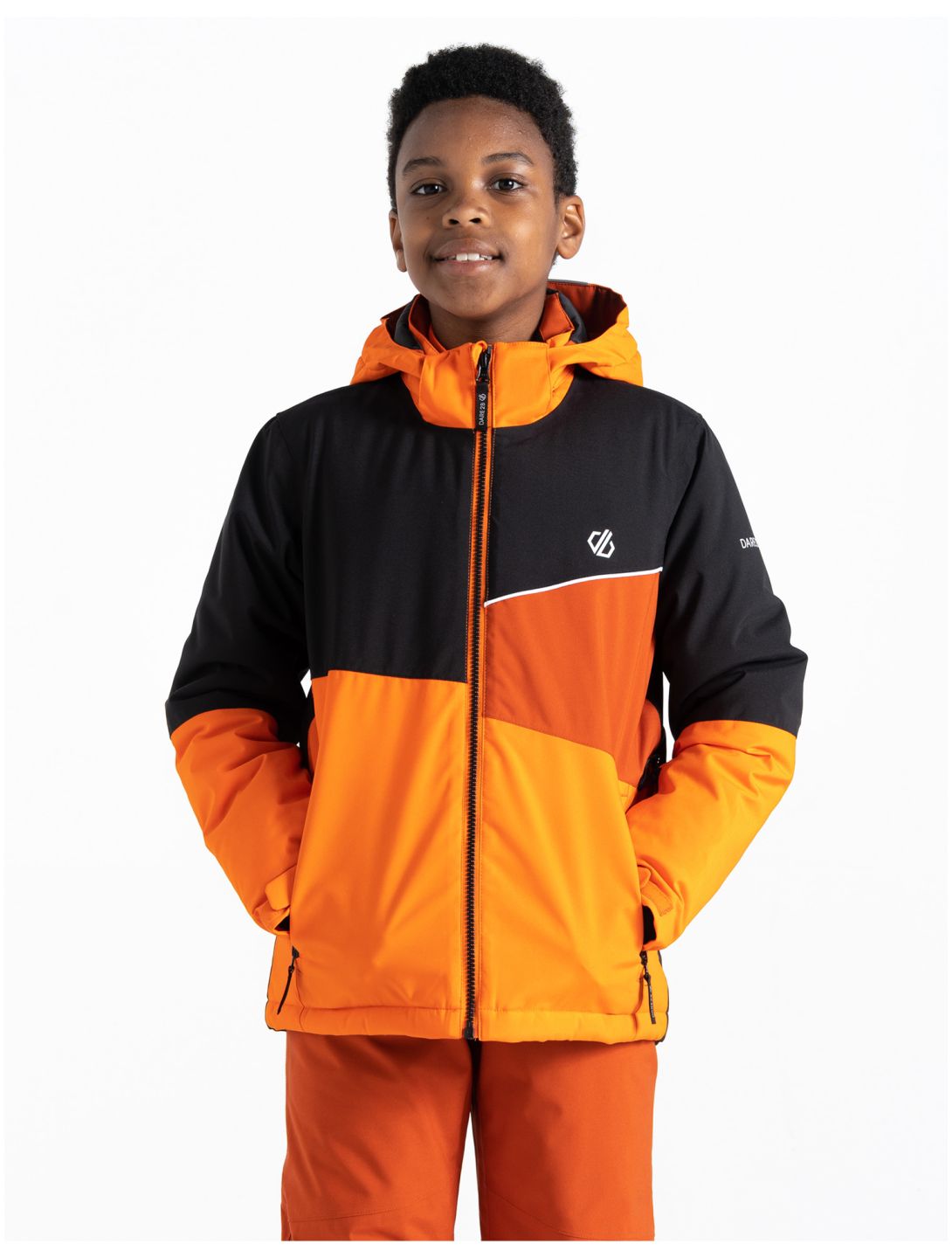 Dare2b, Steazy veste de ski enfants Puffins Orange/Black noir, orange 