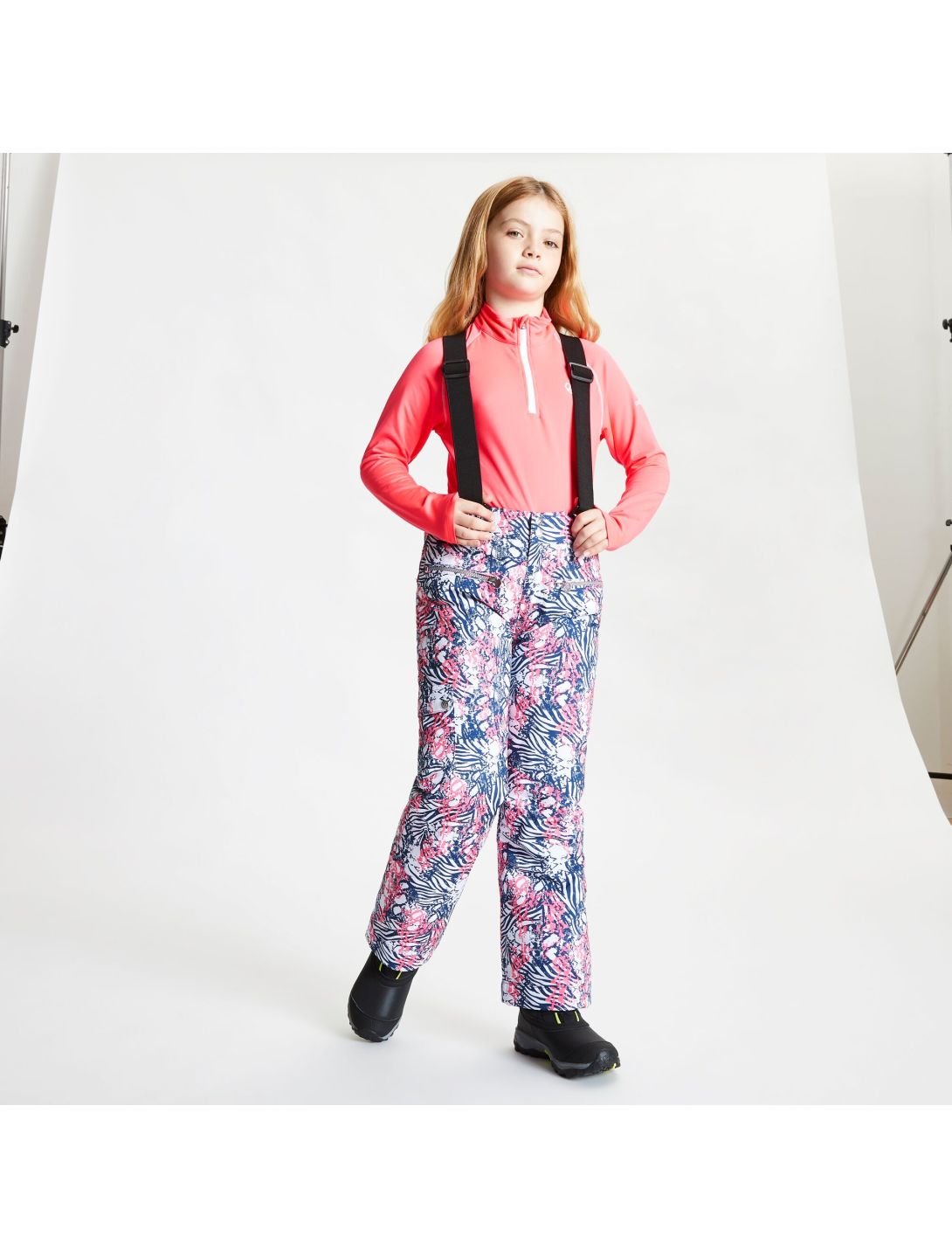 Dare2b, Timeout Ii Pant pantalon de ski enfants animal fusion rose 