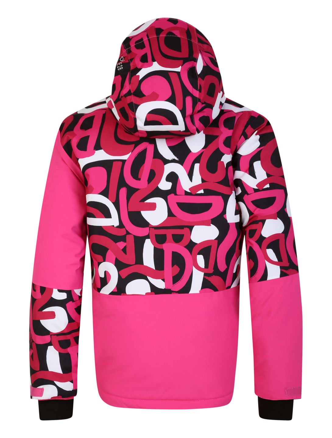 Dare2b, Traverse veste de ski enfants Kids Ski Graffiti Print / Black rose 