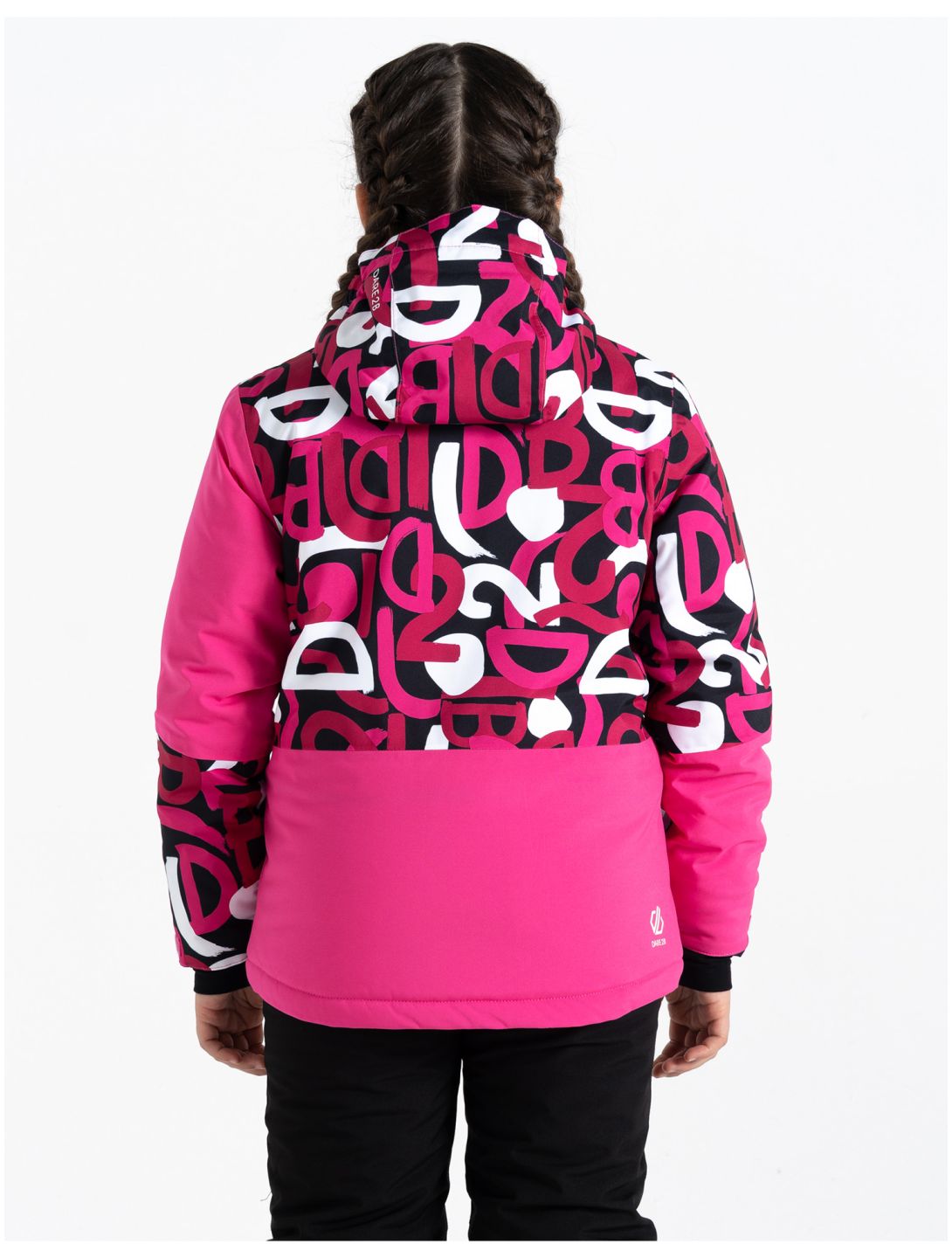 Dare2b, Traverse veste de ski enfants Kids Ski Graffiti Print / Black rose 