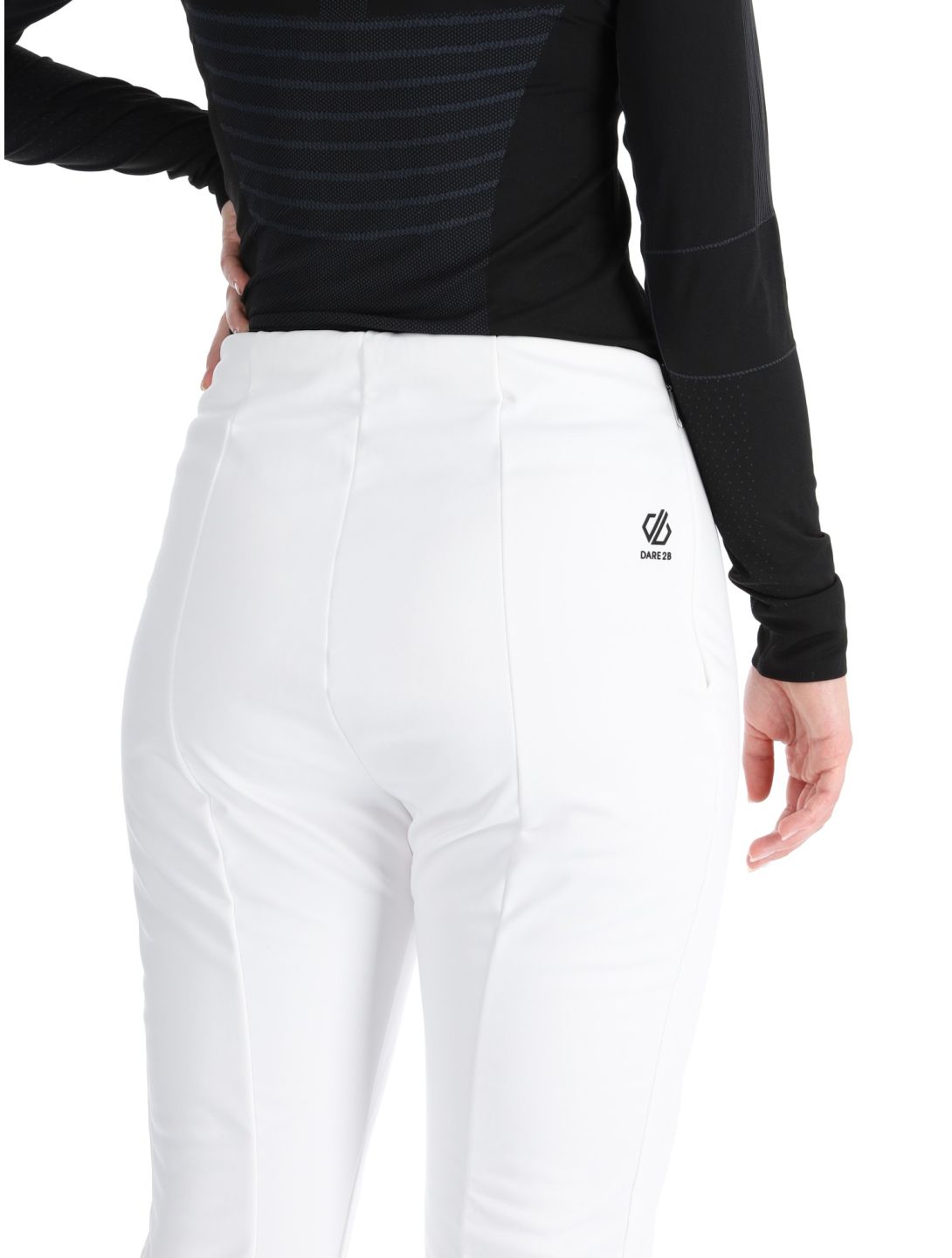 Dare2b, Upshill pantalon de ski en softshell femmes White blanc 