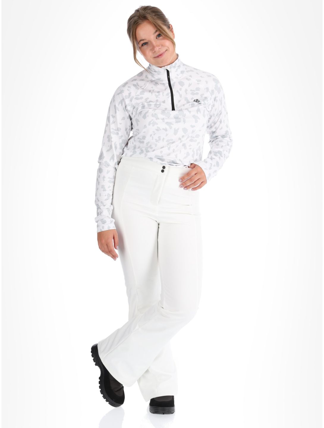 Dare2b, Upshill II pantalon de ski femmes Blanc De Blanc blanc 