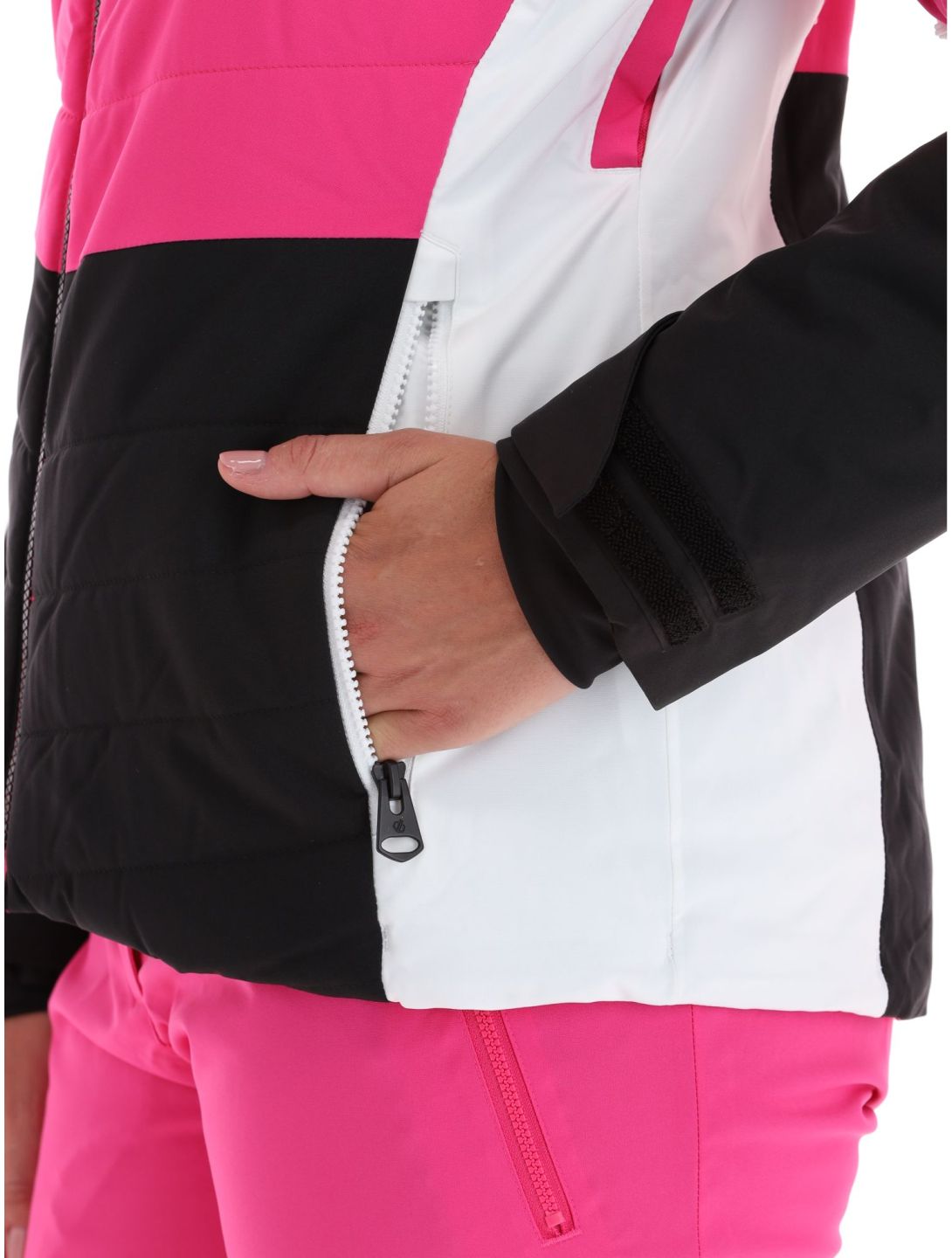 Dare2b, Vitilised veste de ski femmes PurePink / Blk noir, rose 