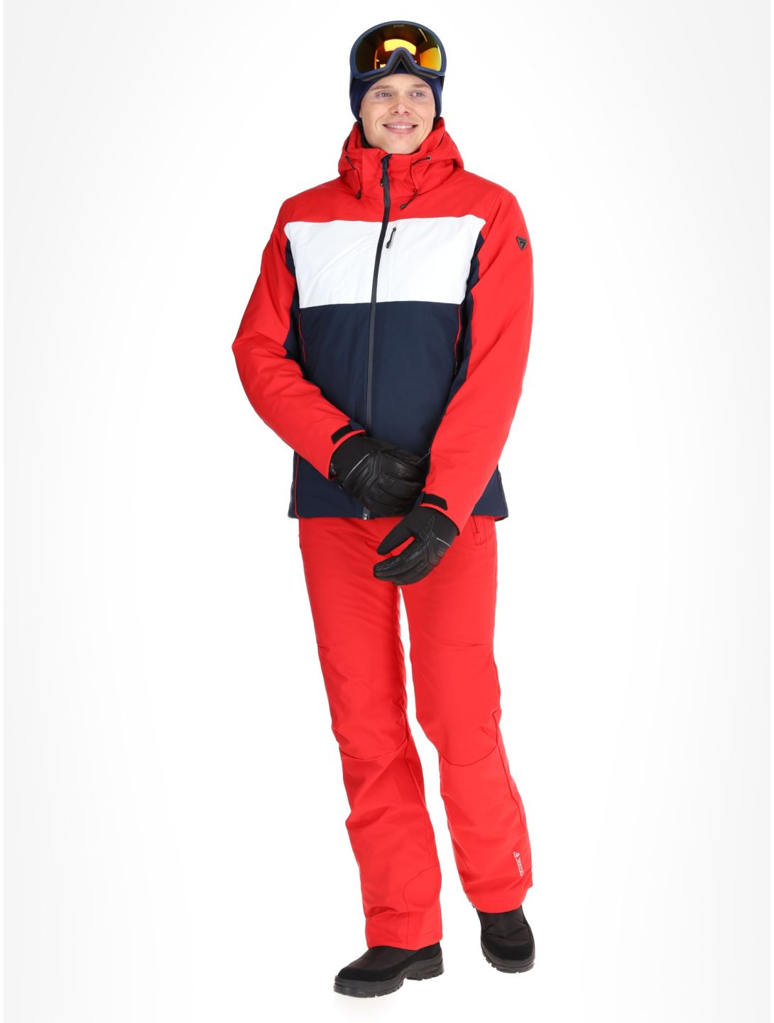 Degre7, Charvet veste de ski hommes Midnight bleu 