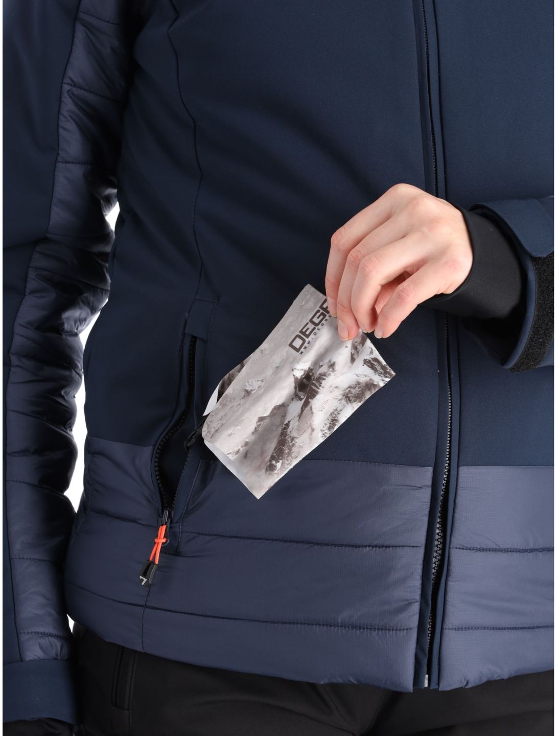 Degre7, Drac veste de ski femmes Midnight bleu 