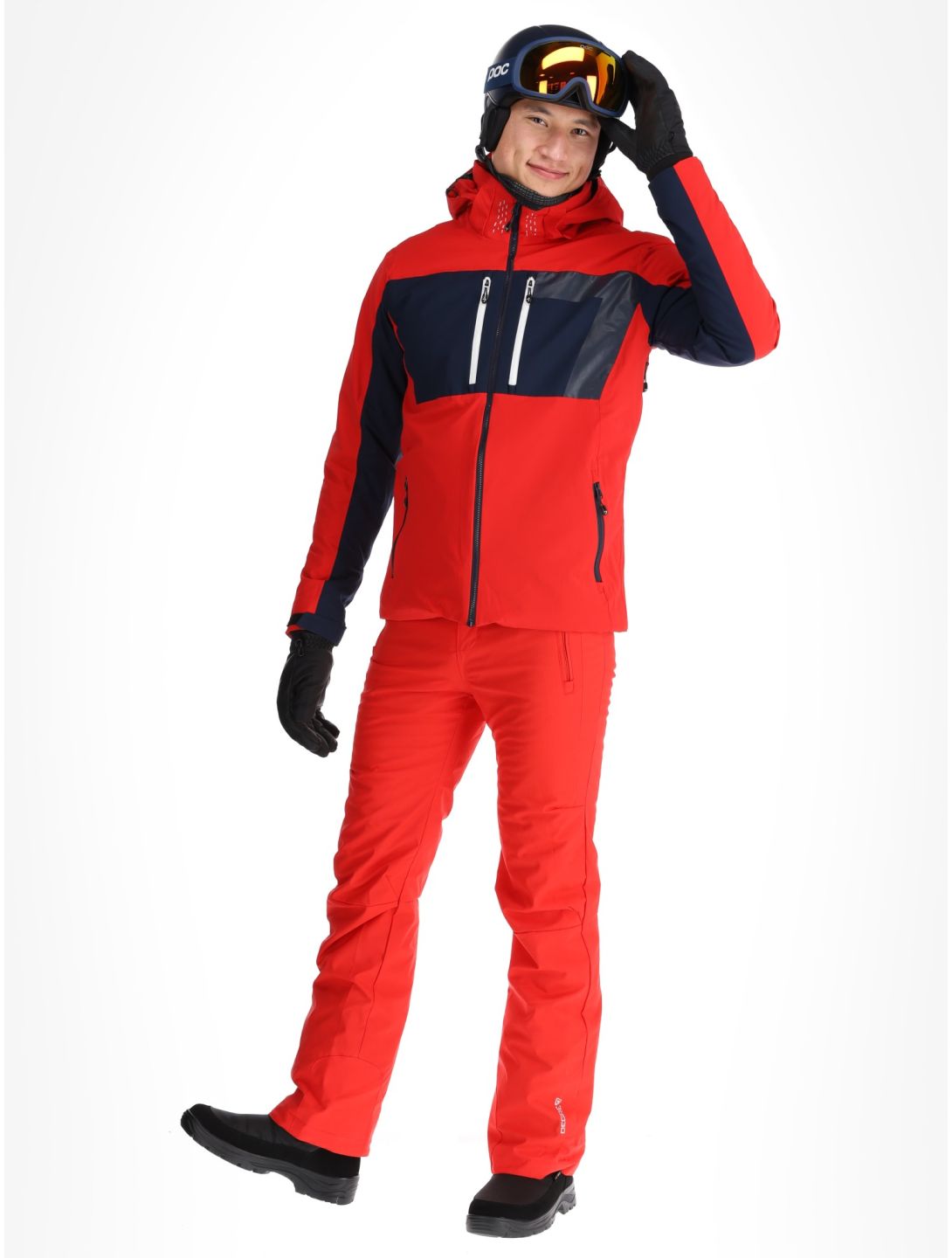 Degre7, Sivin veste de ski hommes True Red rouge 