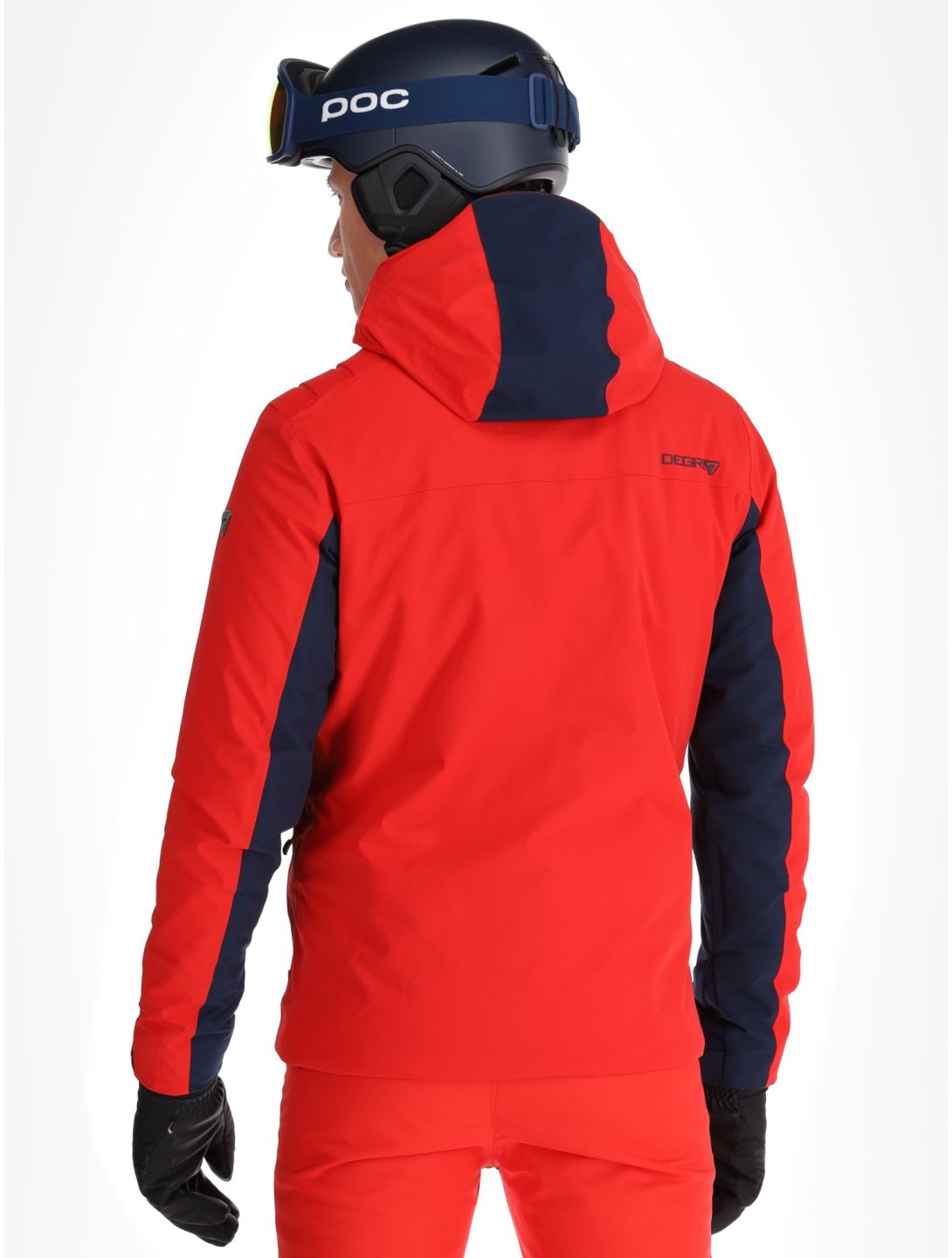 Degre7, Sivin veste de ski hommes True Red rouge 