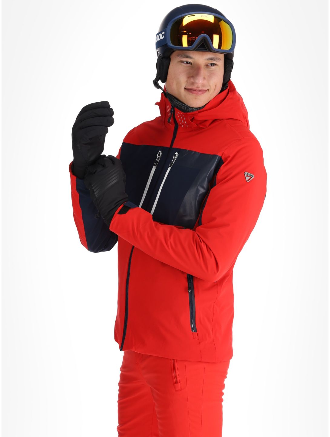 Degre7, Sivin veste de ski hommes True Red rouge 