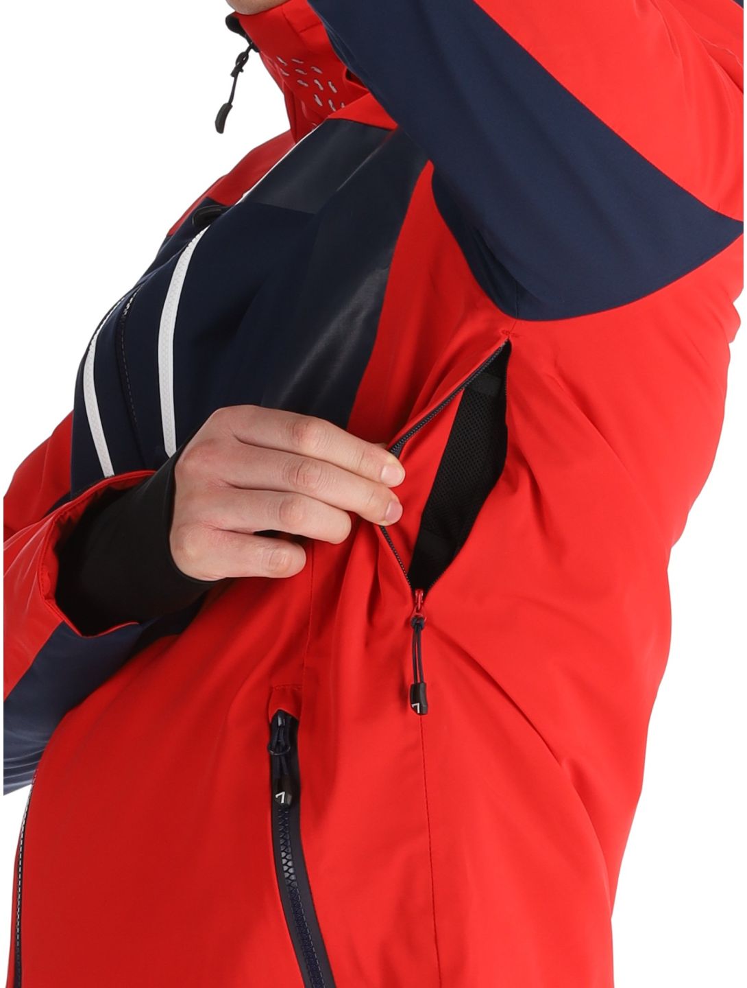 Degre7, Sivin veste de ski hommes True Red rouge 