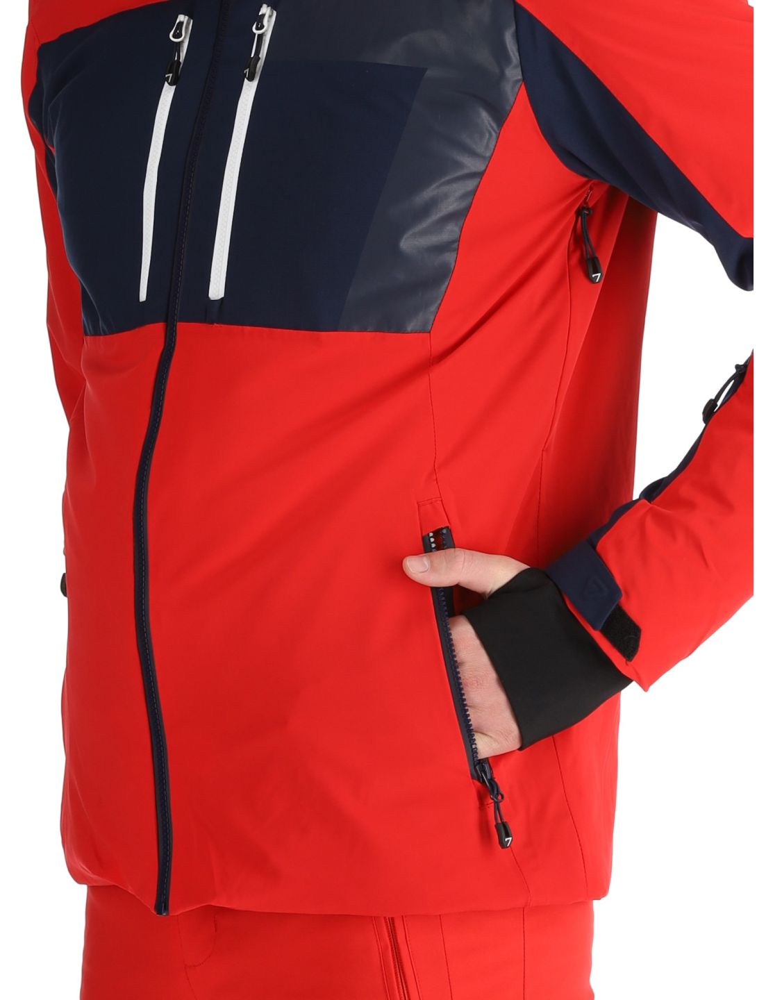 Degre7, Sivin veste de ski hommes True Red rouge 