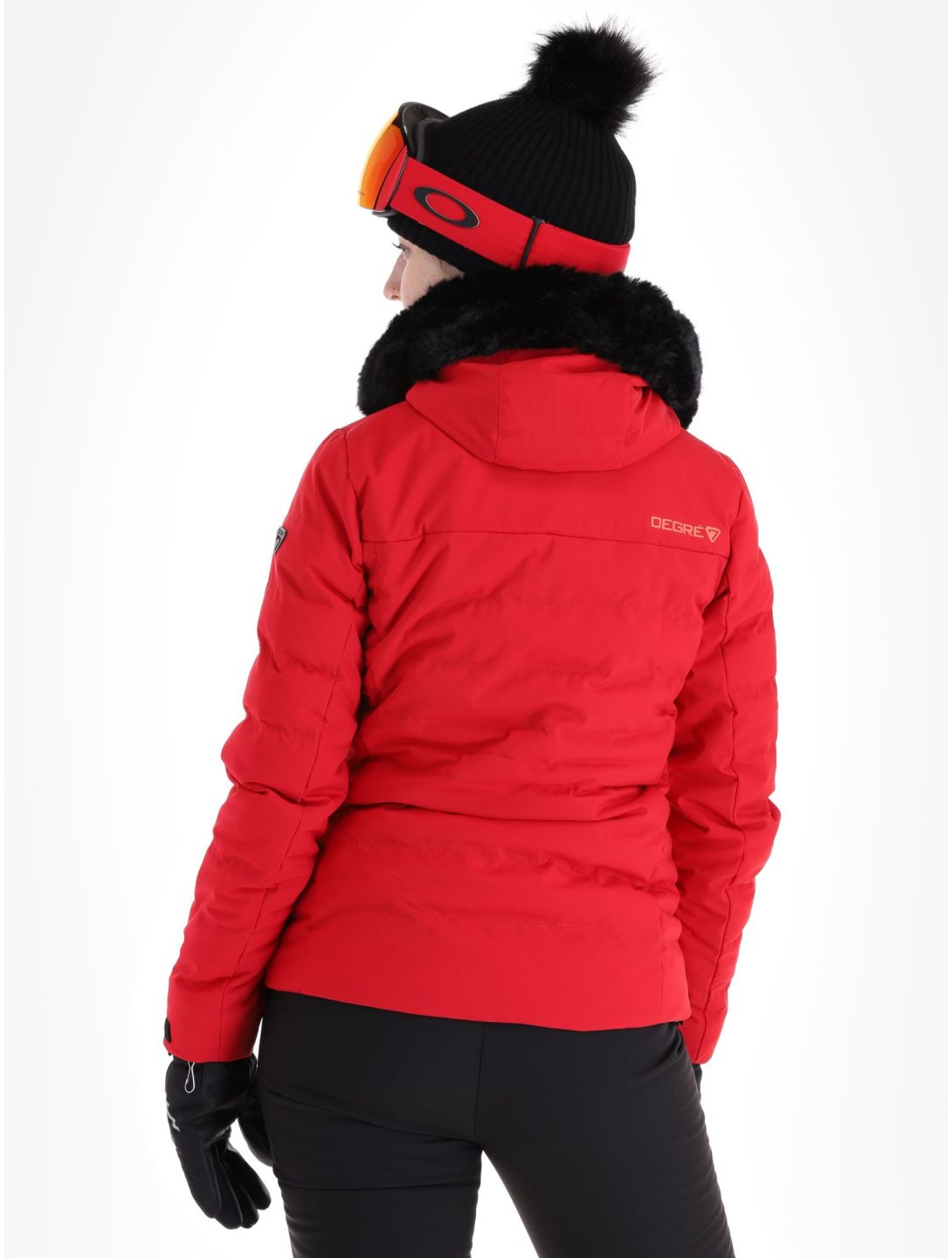 Degre7, Traqui veste de ski femmes Cherry rose 