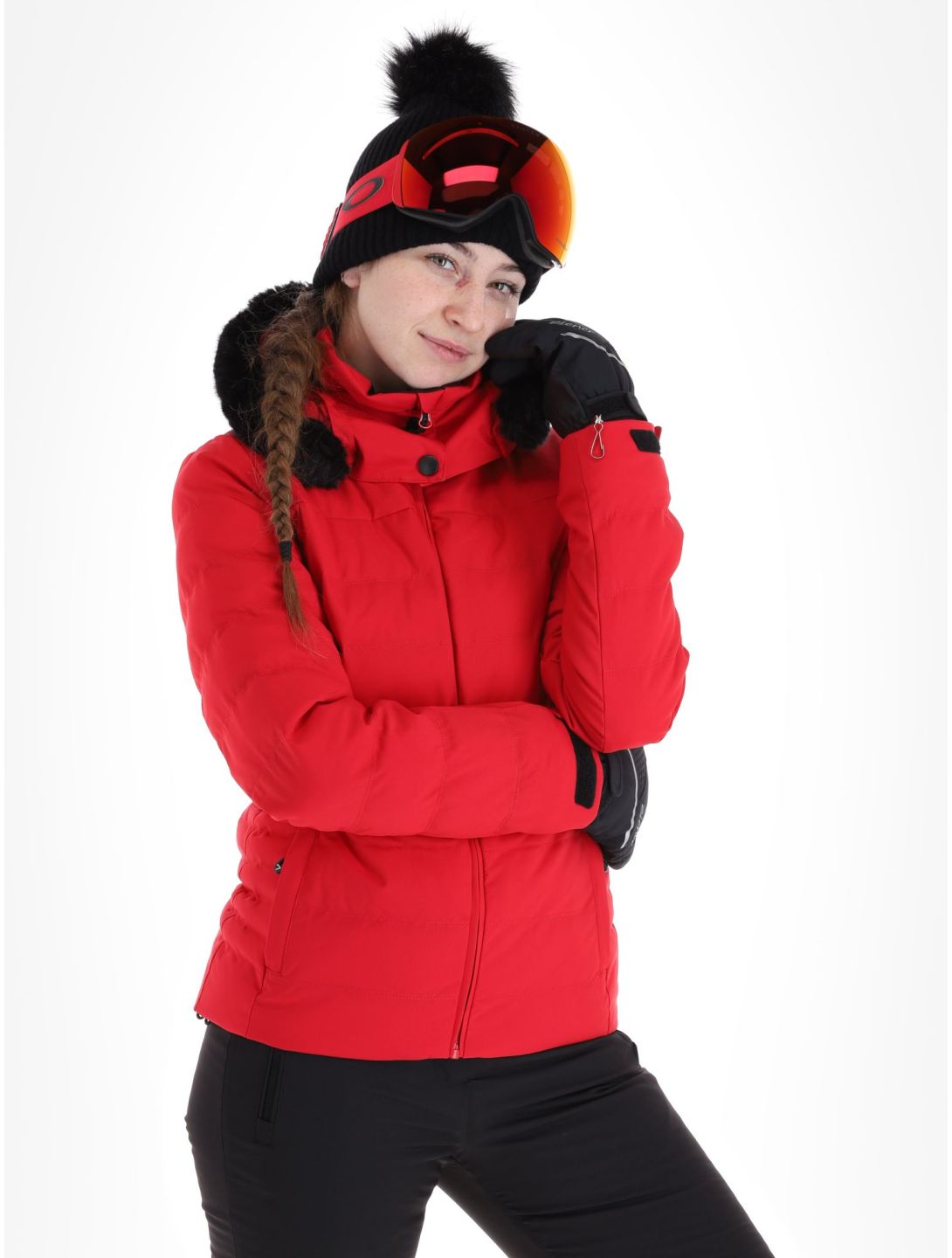 Degre7, Traqui veste de ski femmes Cherry rose 