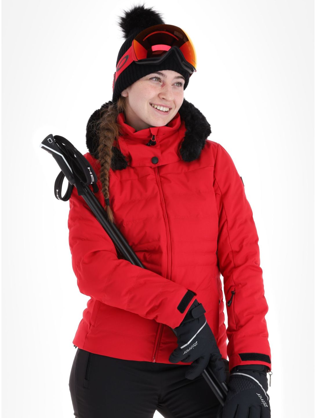 Degre7, Traqui veste de ski femmes Cherry rose 