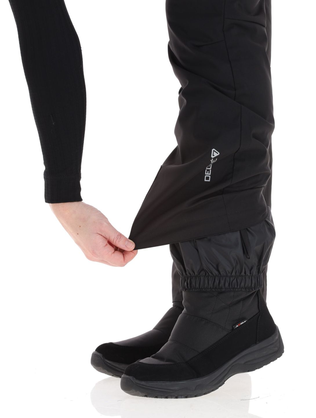 Degre7, Valgau pantalon de ski en softshell femmes Black noir 