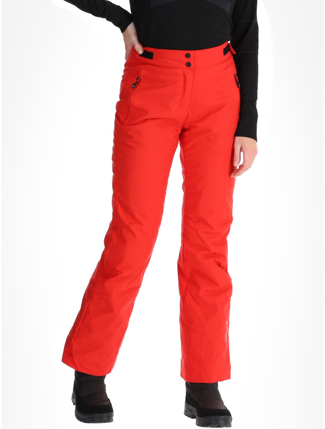 Degre7, Valgau pantalon de ski en softshell femmes True Red rouge 