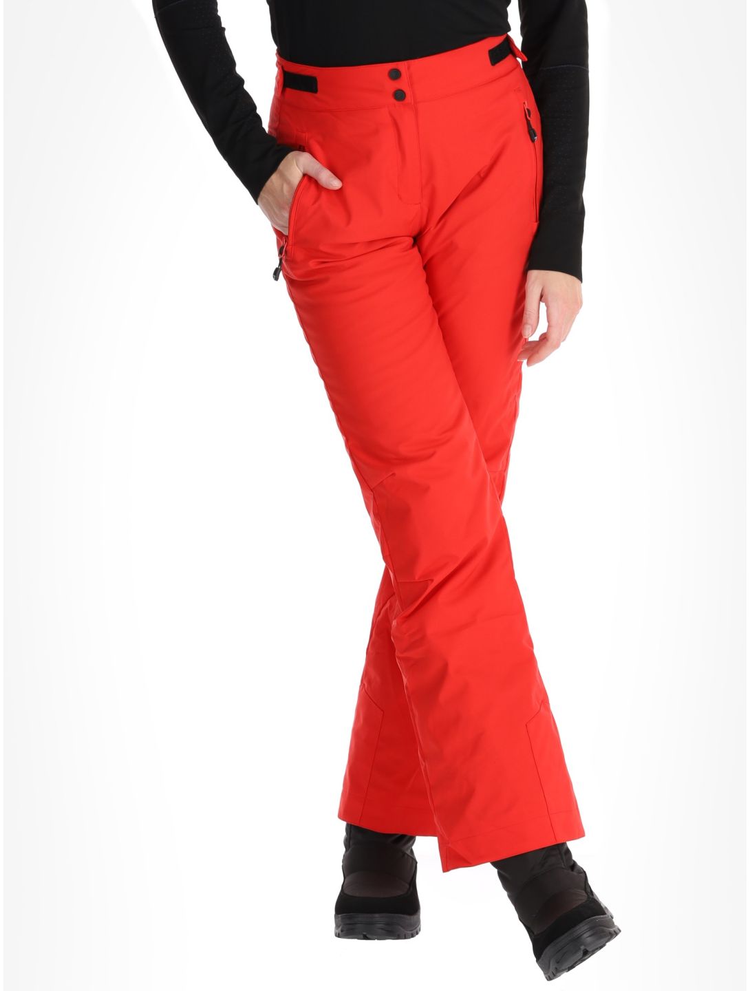 Degre7, Valgau pantalon de ski en softshell femmes True Red rouge 