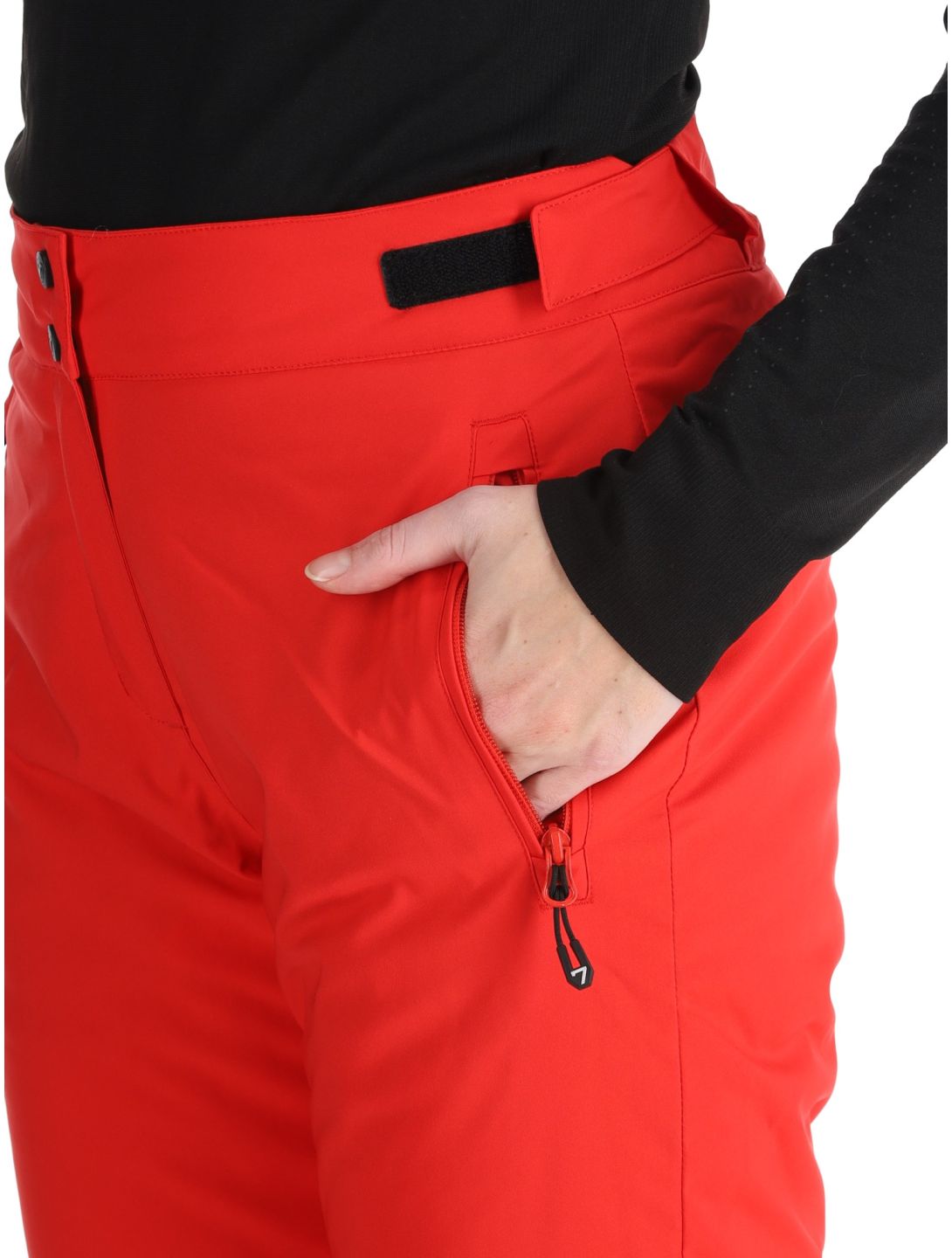 Degre7, Valgau pantalon de ski en softshell femmes True Red rouge 