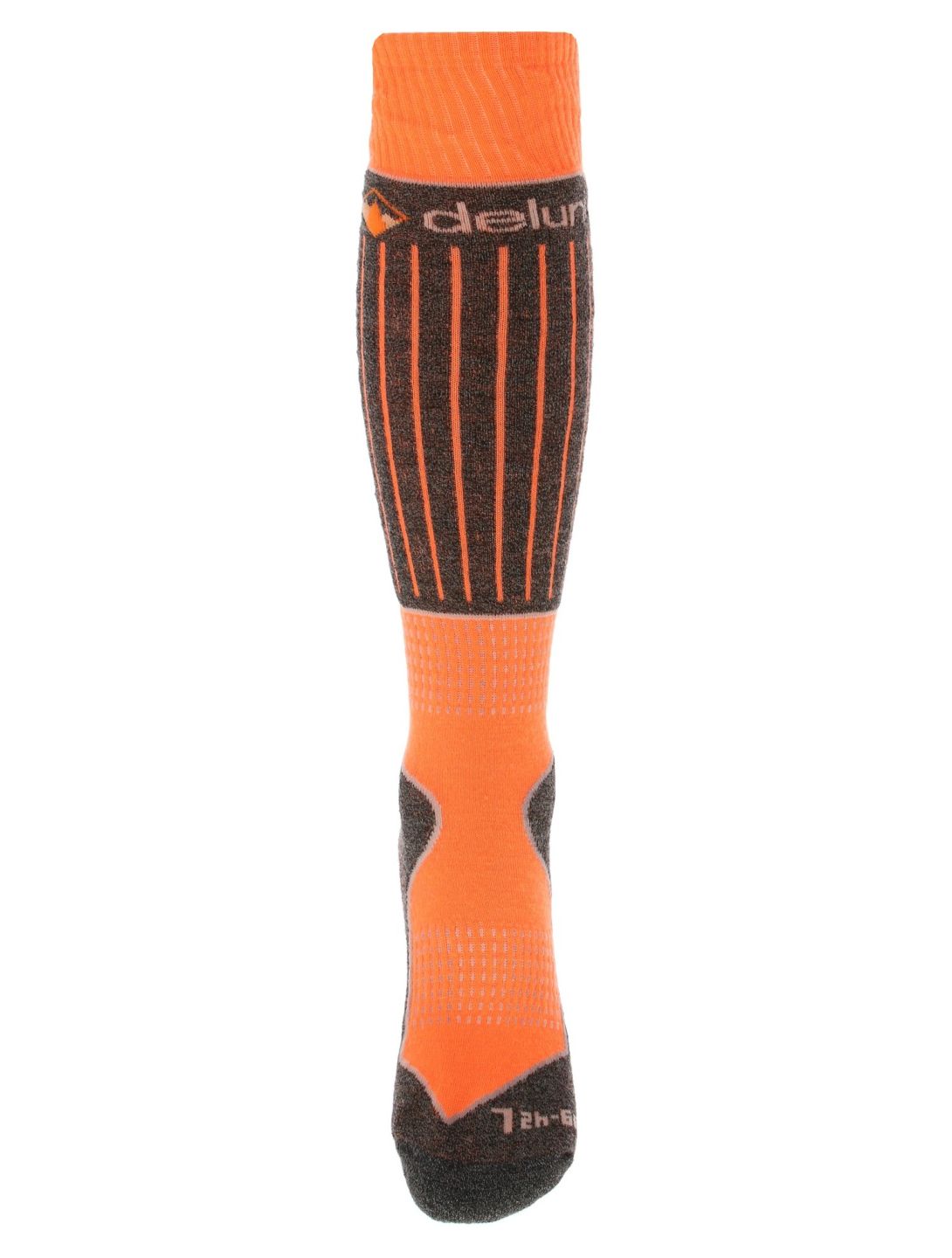 Deluni, Gaia chaussettes de ski unisexe Orange orange 